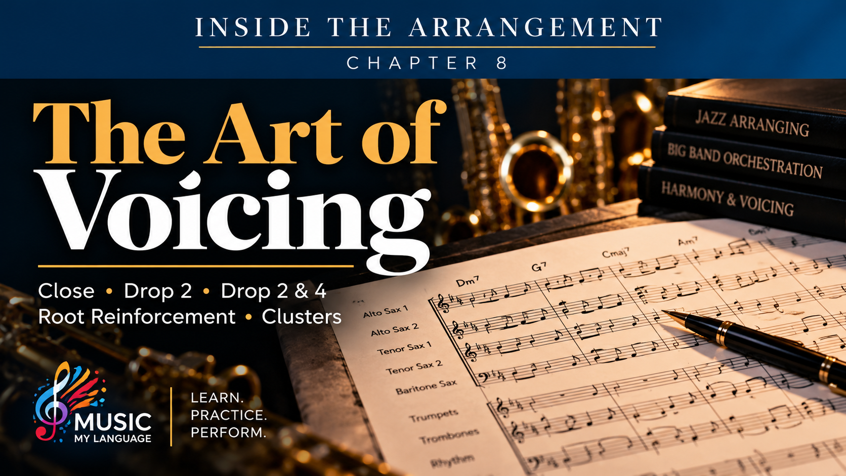Inside The Arrangement — Chapter 8 The Art of Voicing