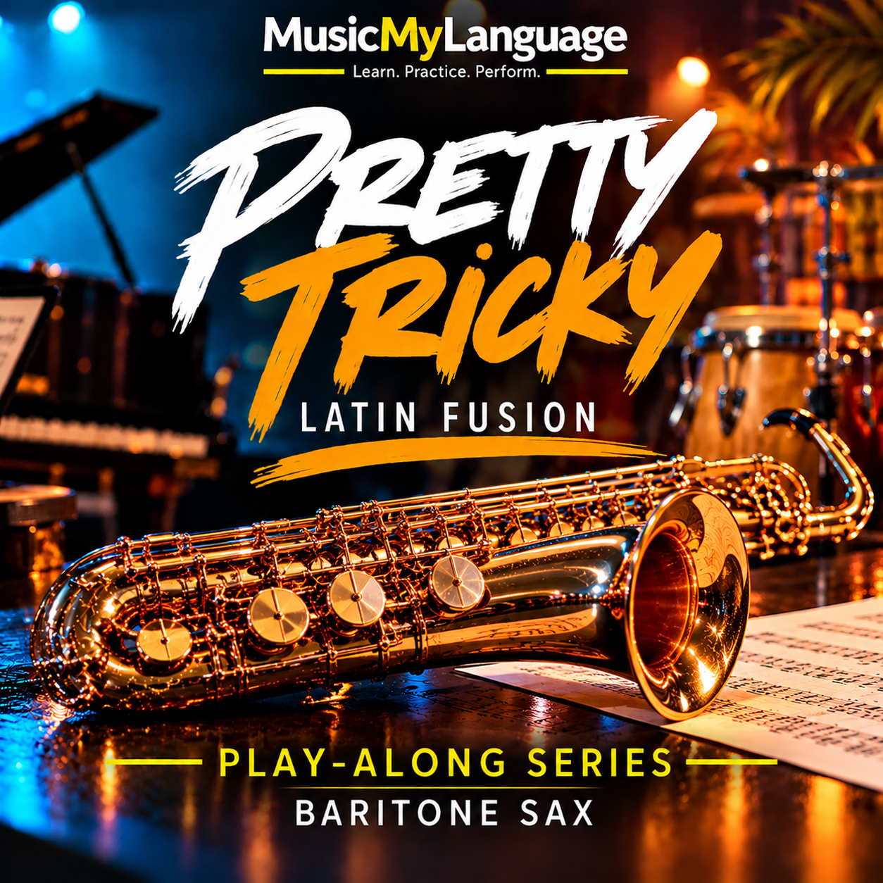 PRETTY TRICKY - Baritone  Sax