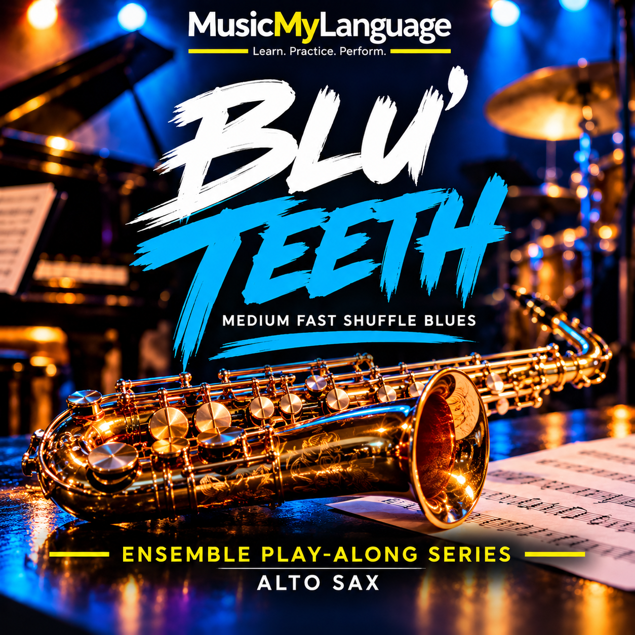 BLU' TEETH - Alto Sax