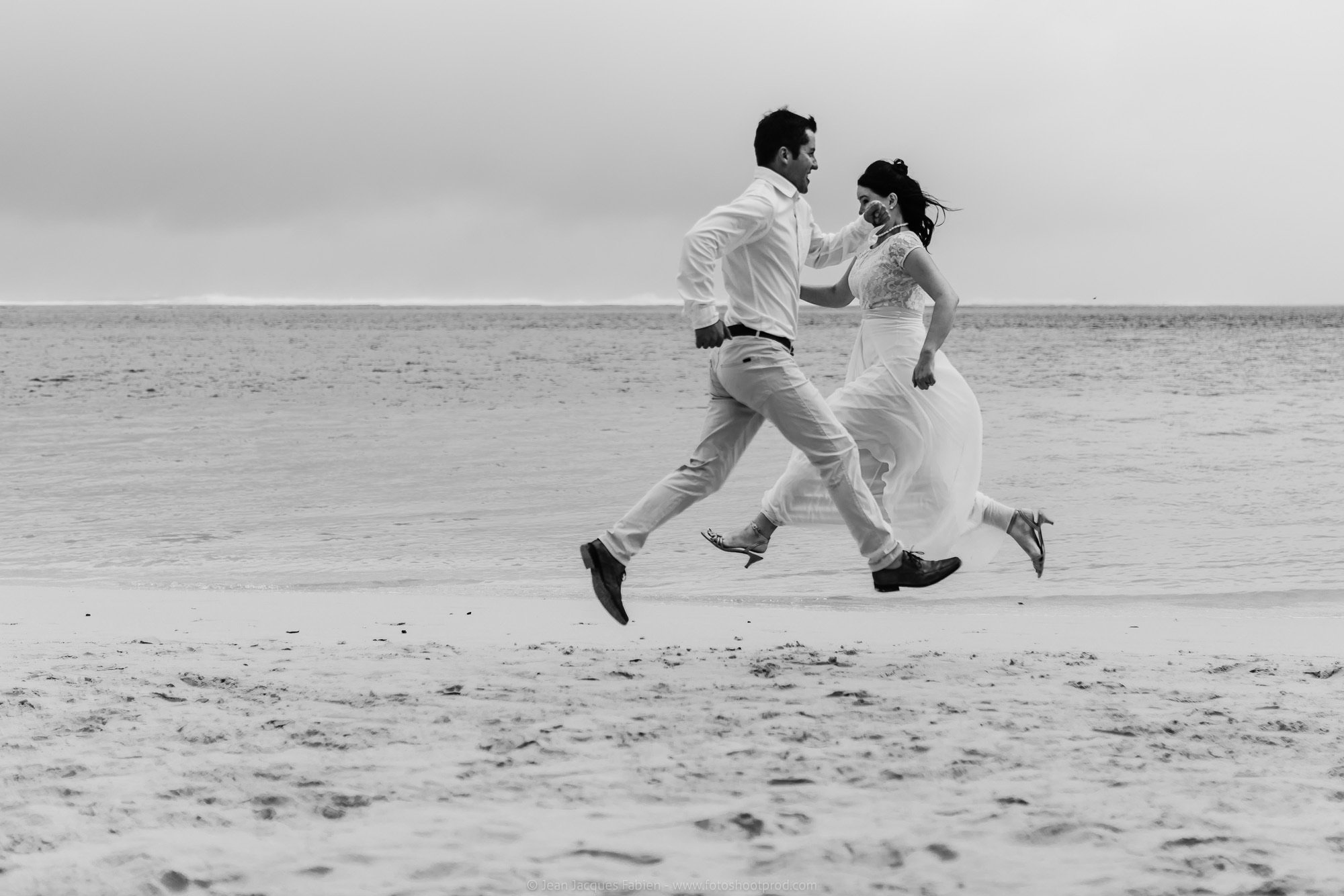 Wedding moment with Mary and Mario in Mauritius.
