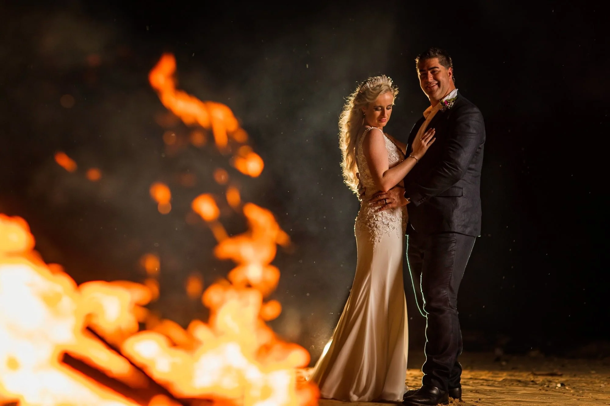 Wedding of Annelize and Gerard at Heritage Le Telfair in Mauritius.