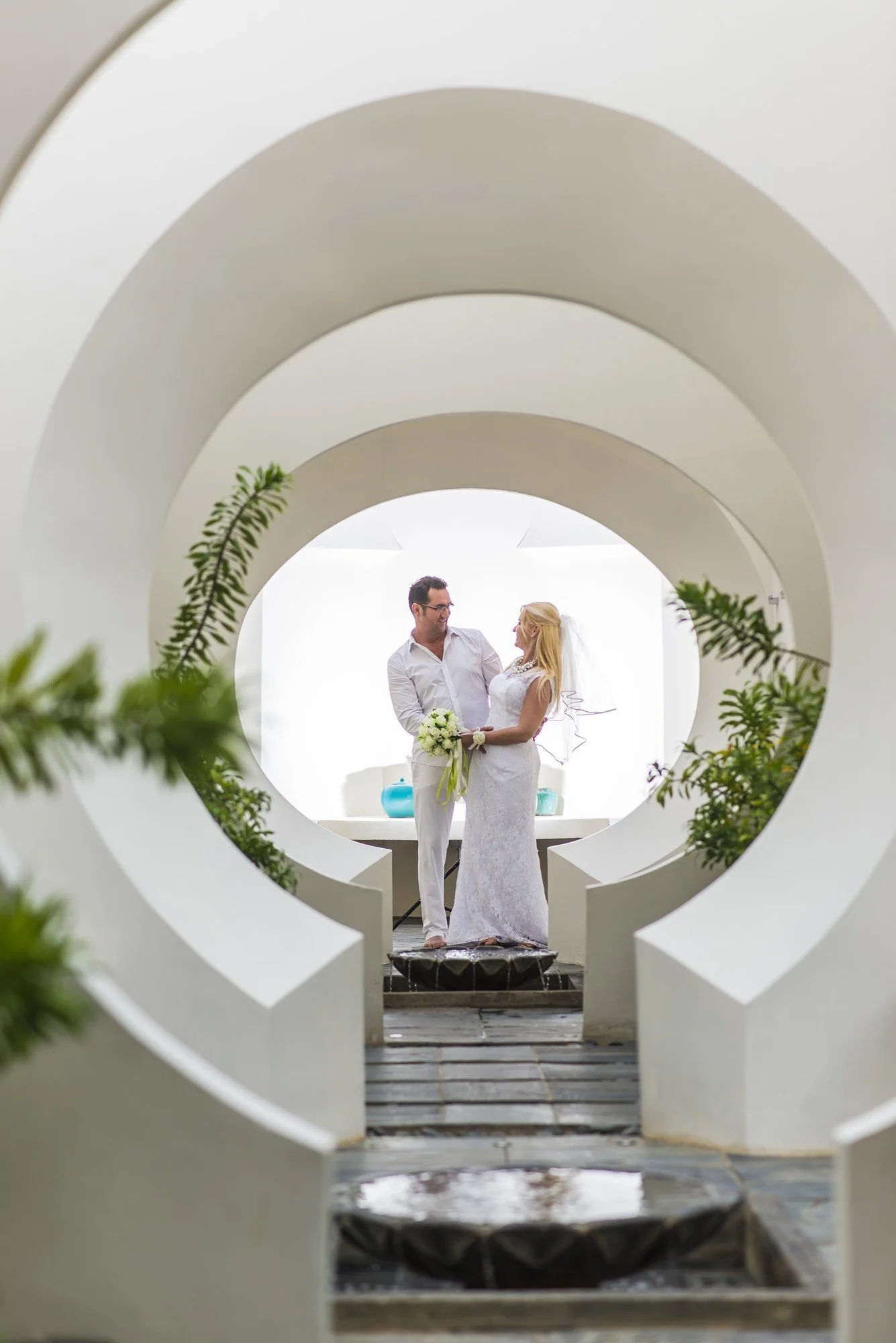 Destination wedding at SO Sofitel Mauritius.