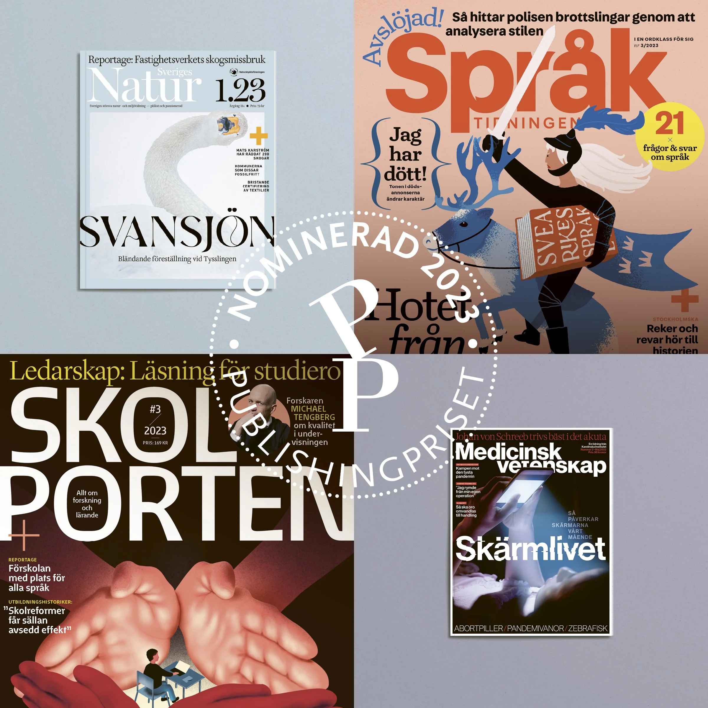 4 gånger nominering