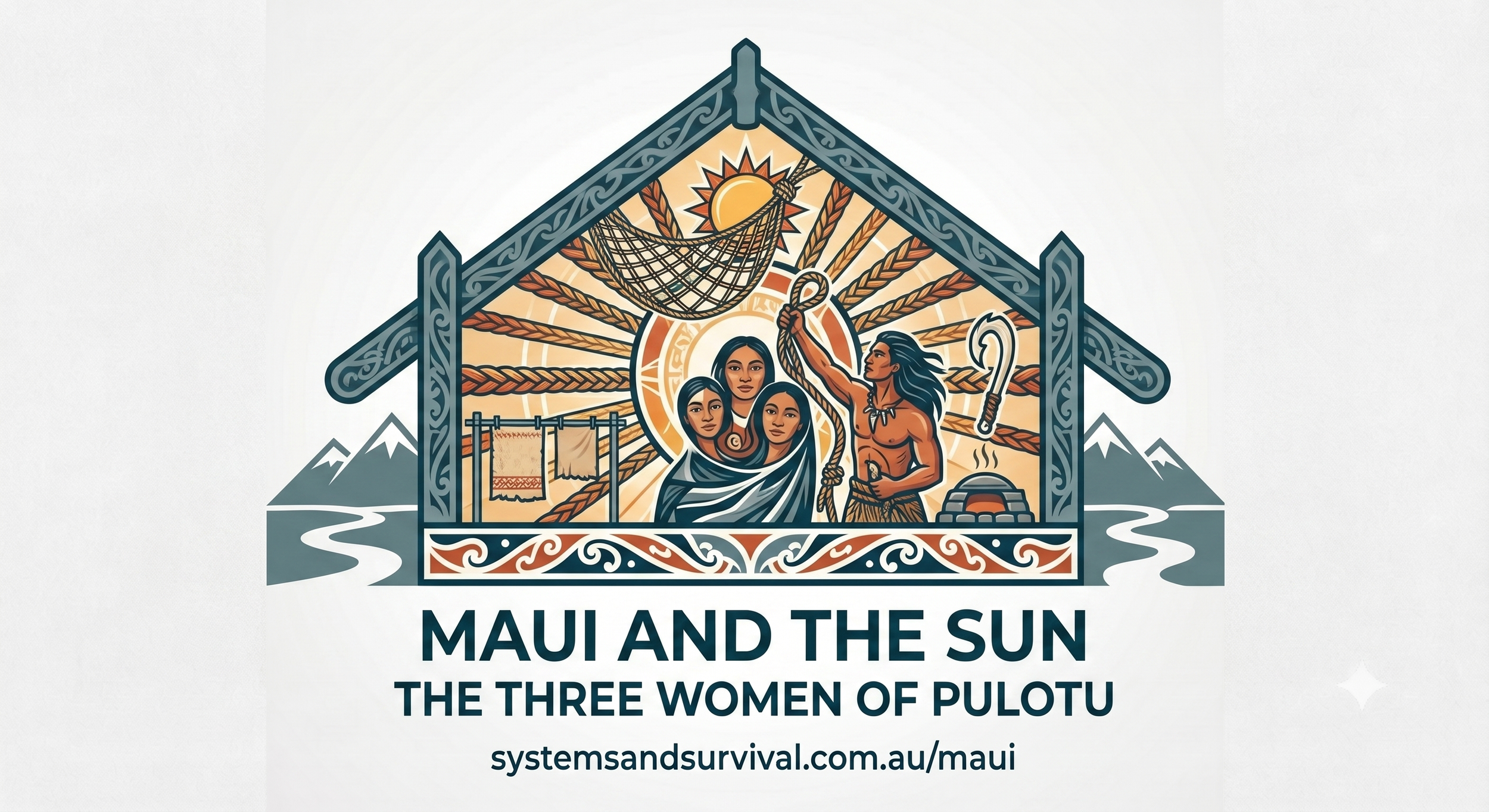 Maui and the Sun - The Three Women of Pulotu