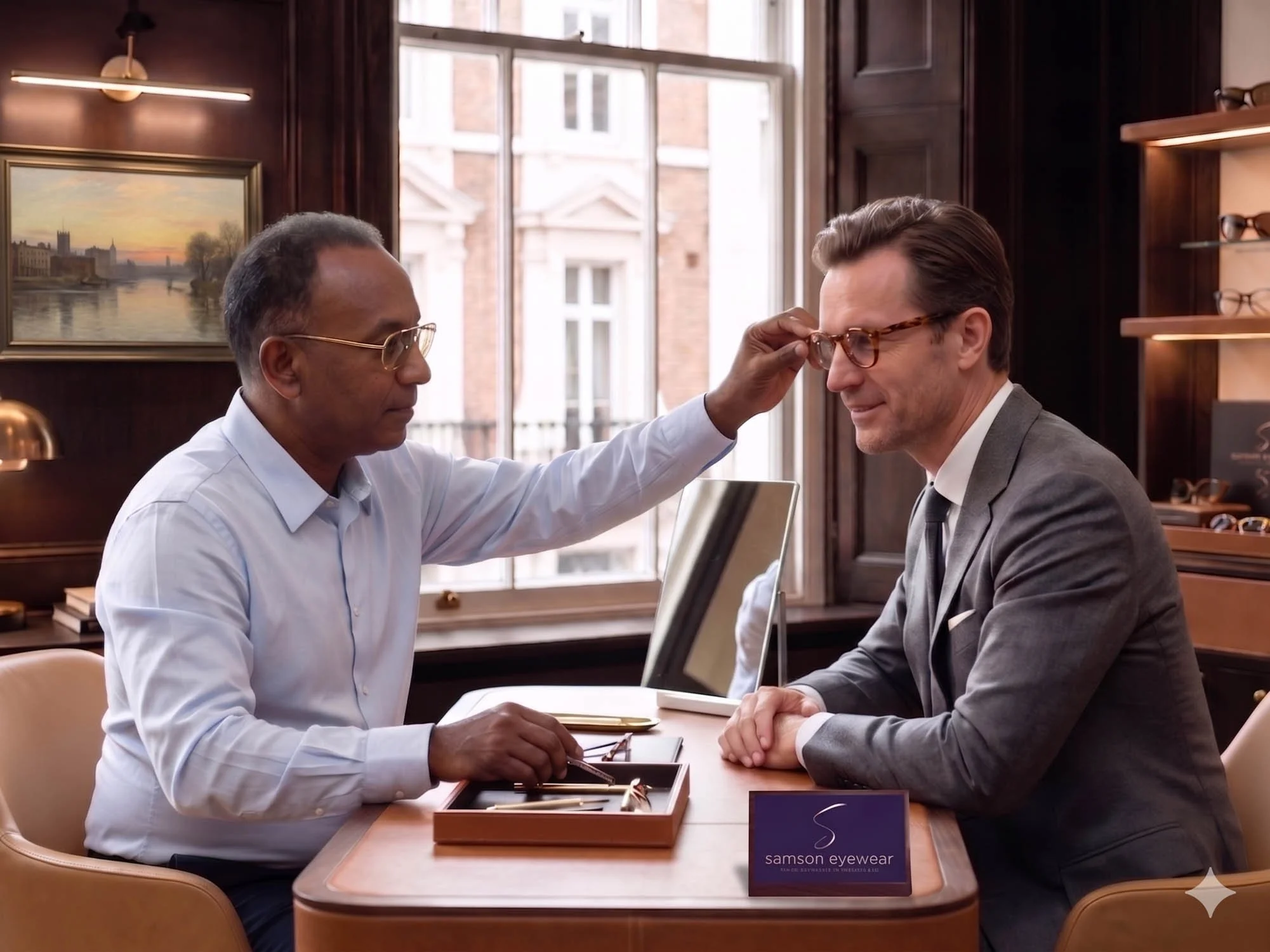 Taking precision measurements for perfectly fitted prescription glasses