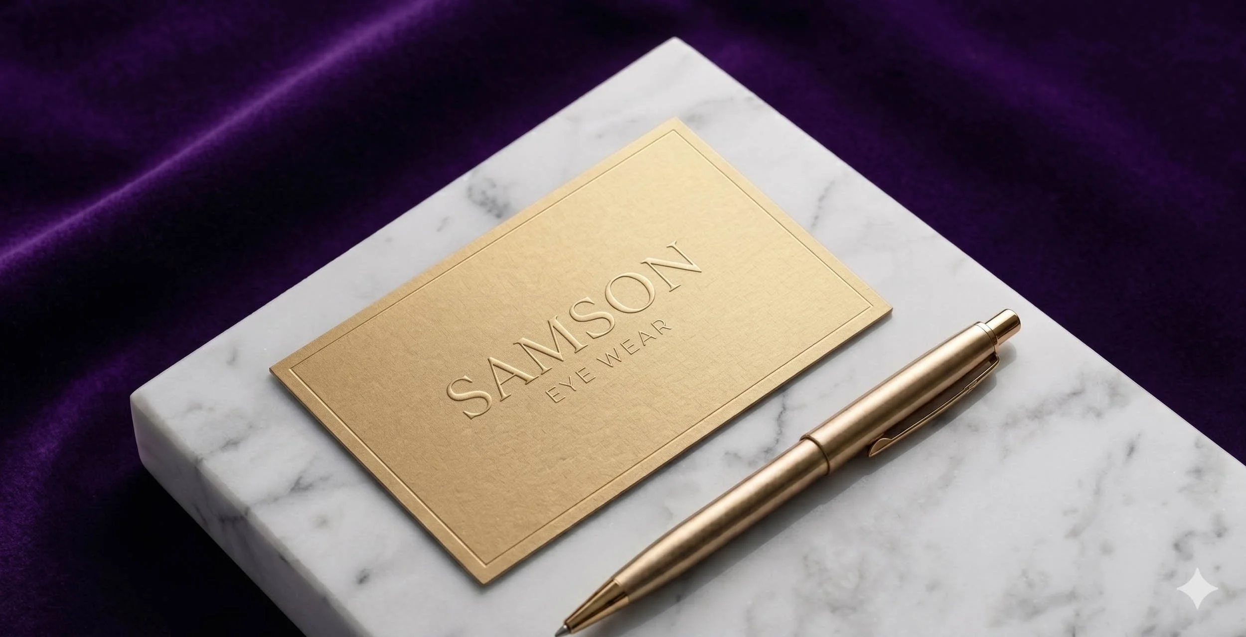 Luxury eyewear packages from Samson Eyewear, London & Worldwide