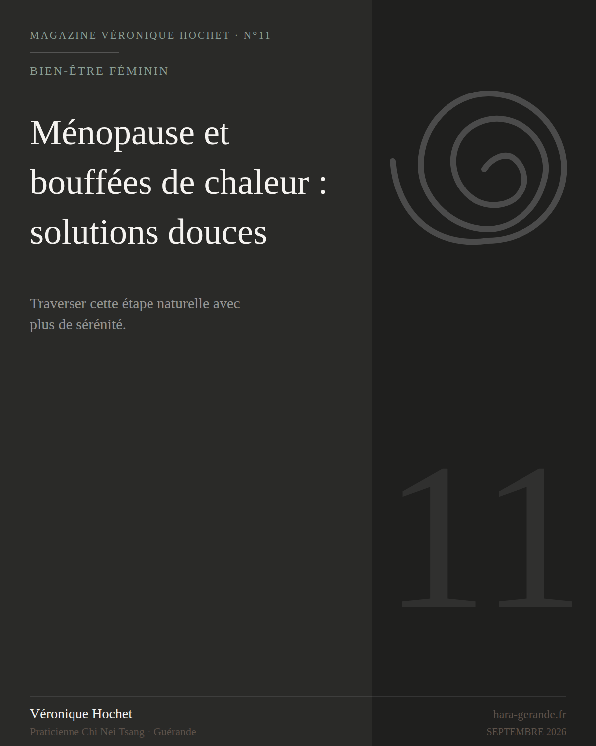 Ménopause : apaiser les bouffées de chaleur