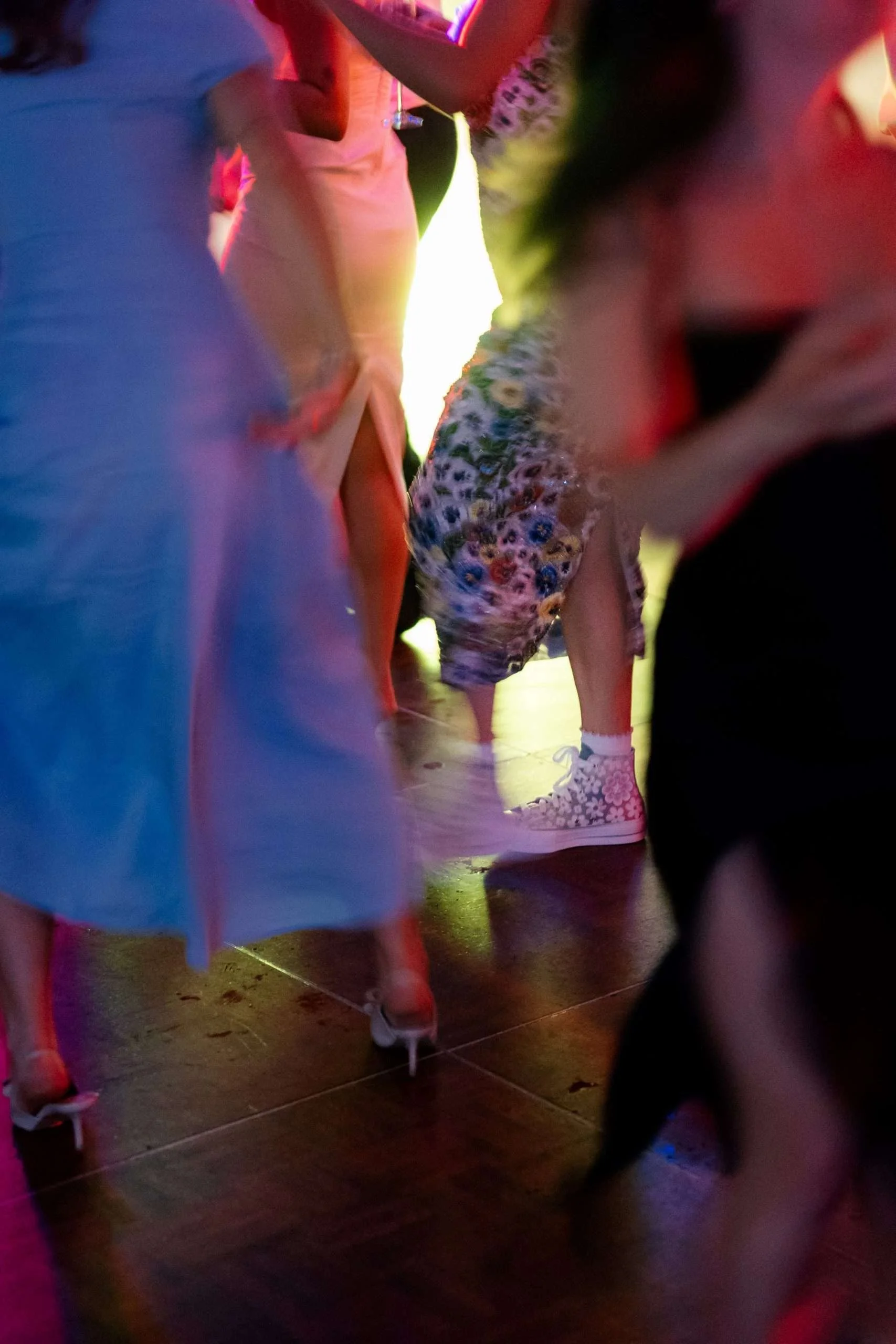 bride Charlotte white shoes with flower patten on it