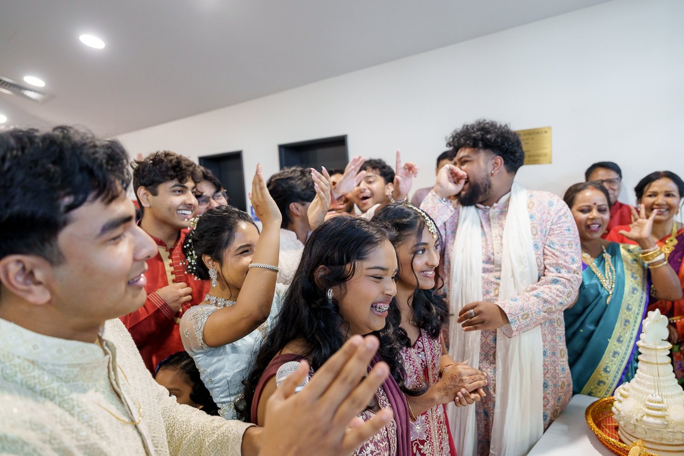guests laughing