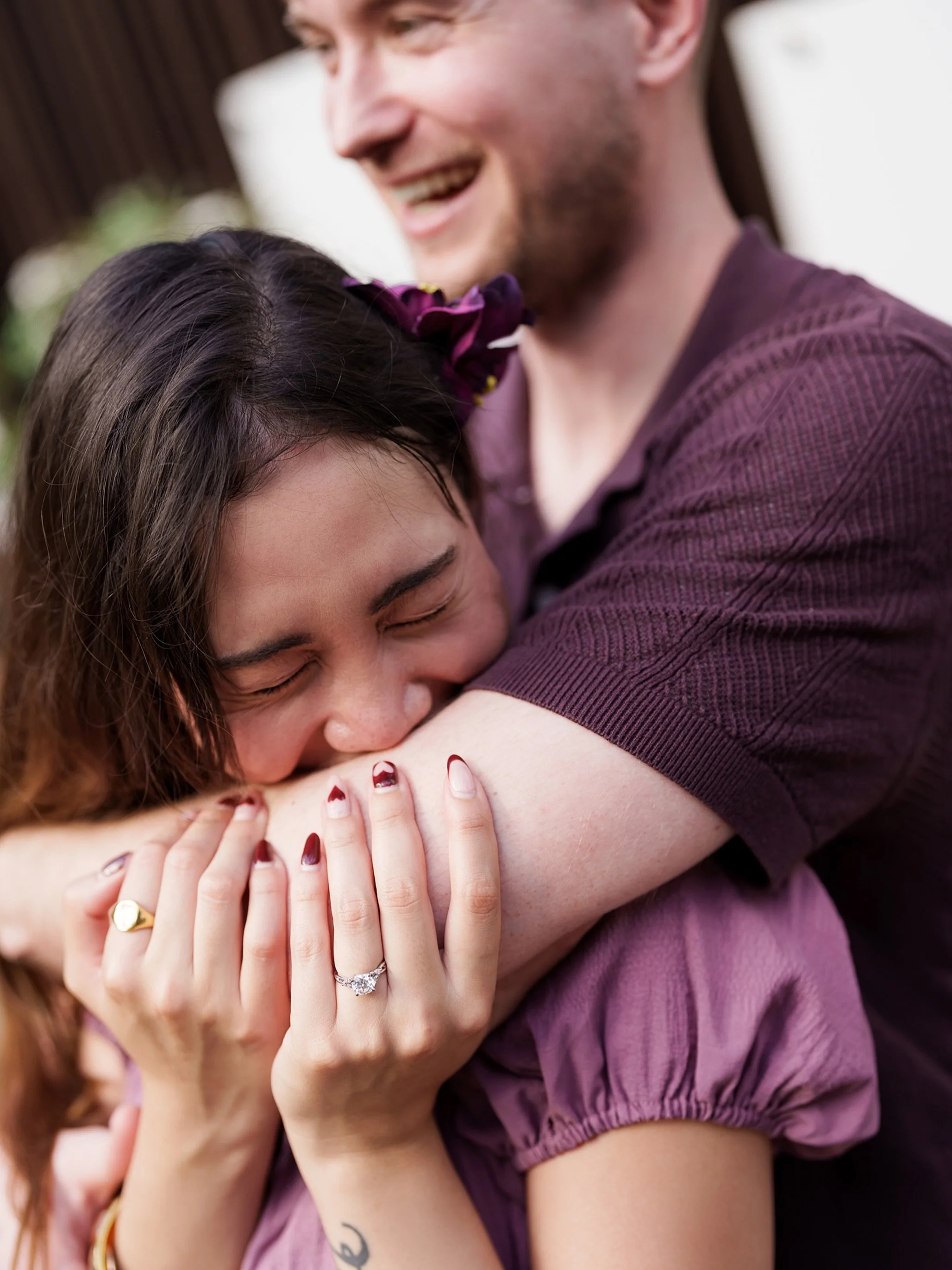 Happiness right after the &ldquo;yes.&rdquo;

#brisbaneweddingphotographer 
#brisbaneengagementphotographer