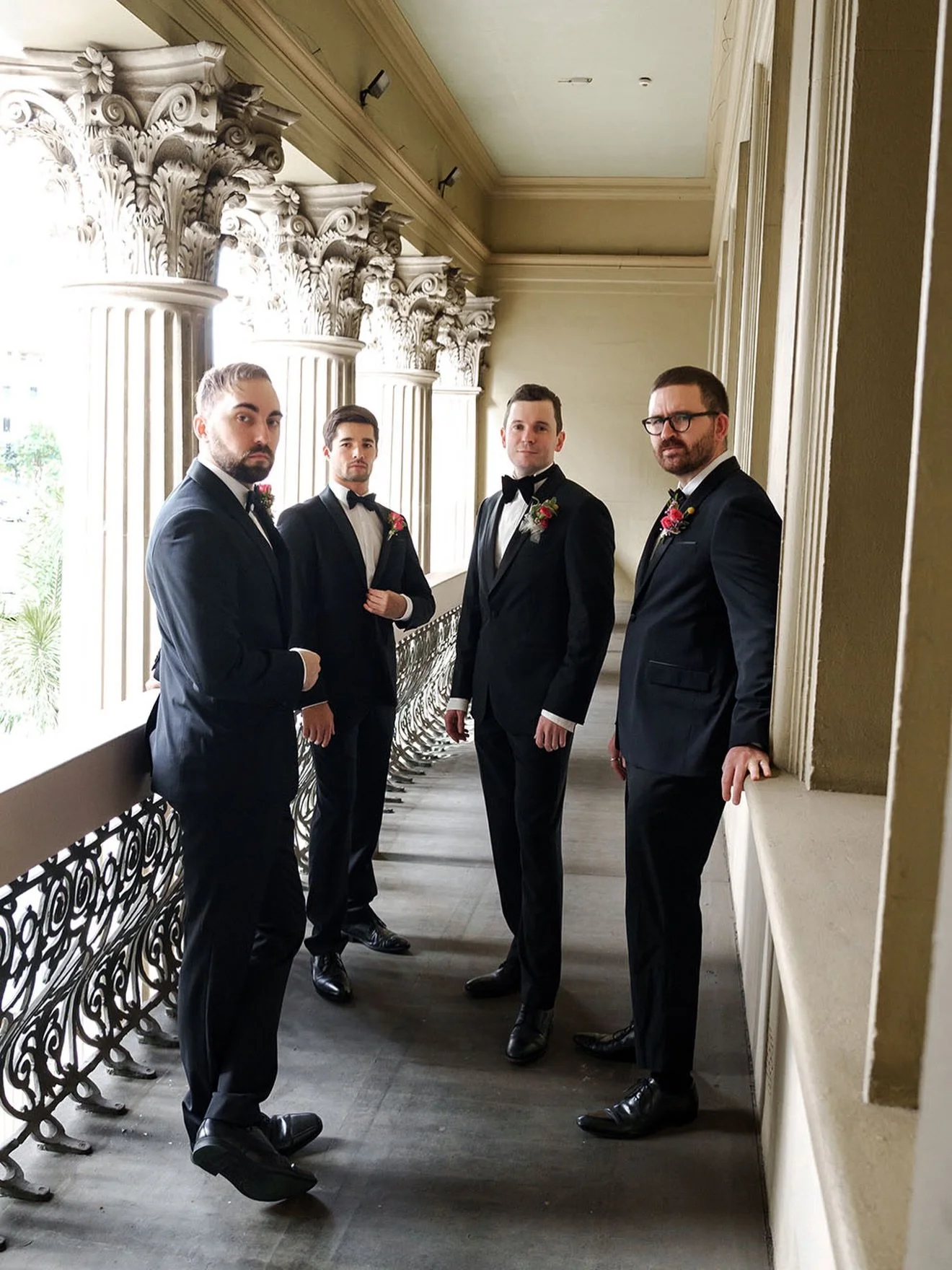 Groom with his boys🤨

@customshousebne 

#brisbaneweddingphotographer 
#brisbaneweddingphotography 
#brisbaneweddings