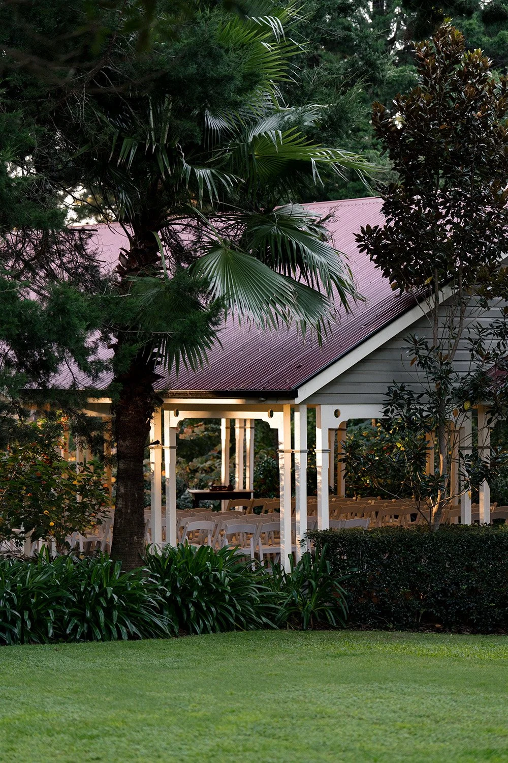 ceremony gazebo in Gabbinbar Homestead