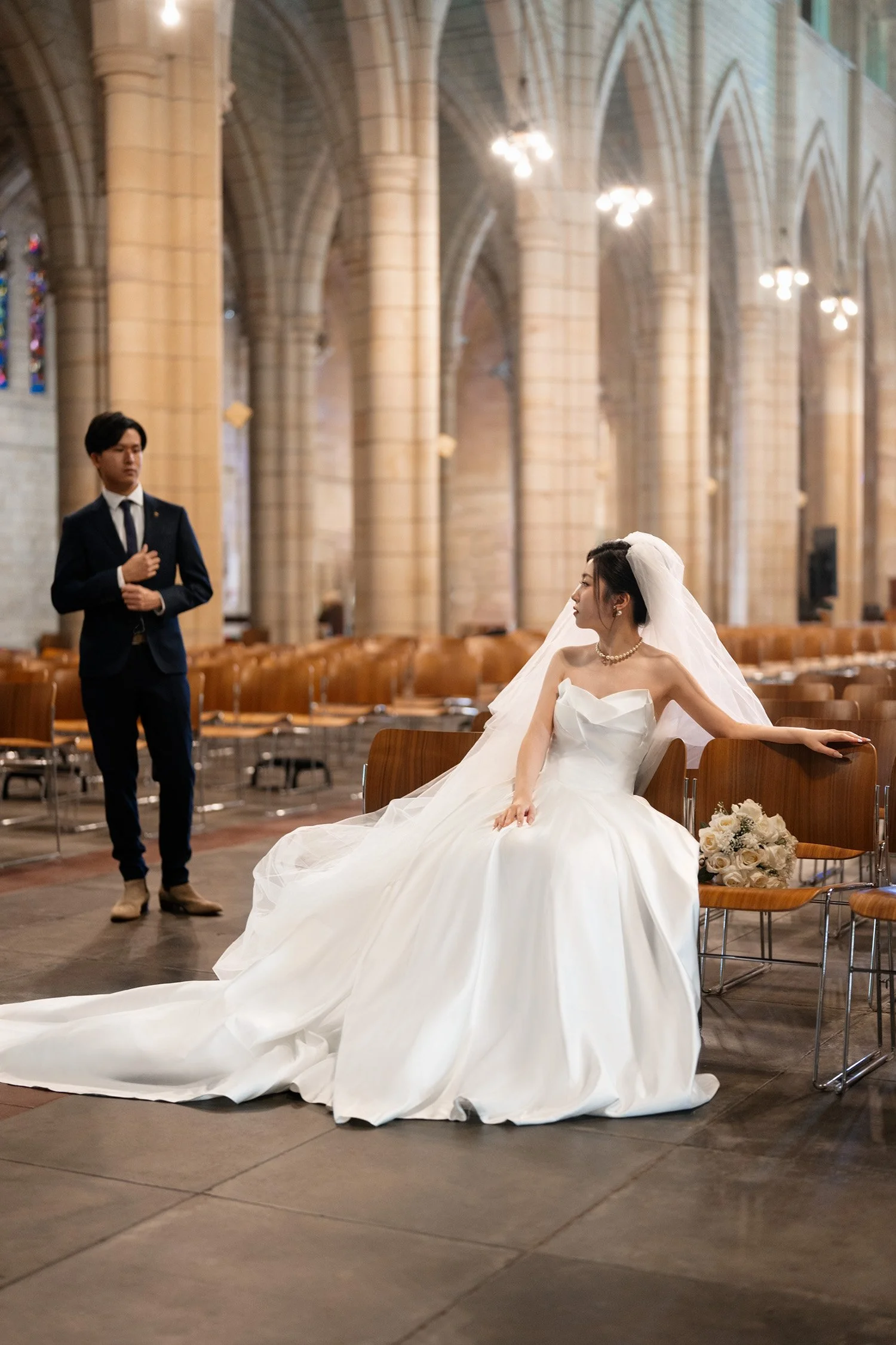Location Shoot at St John's Cathedral Brisbane