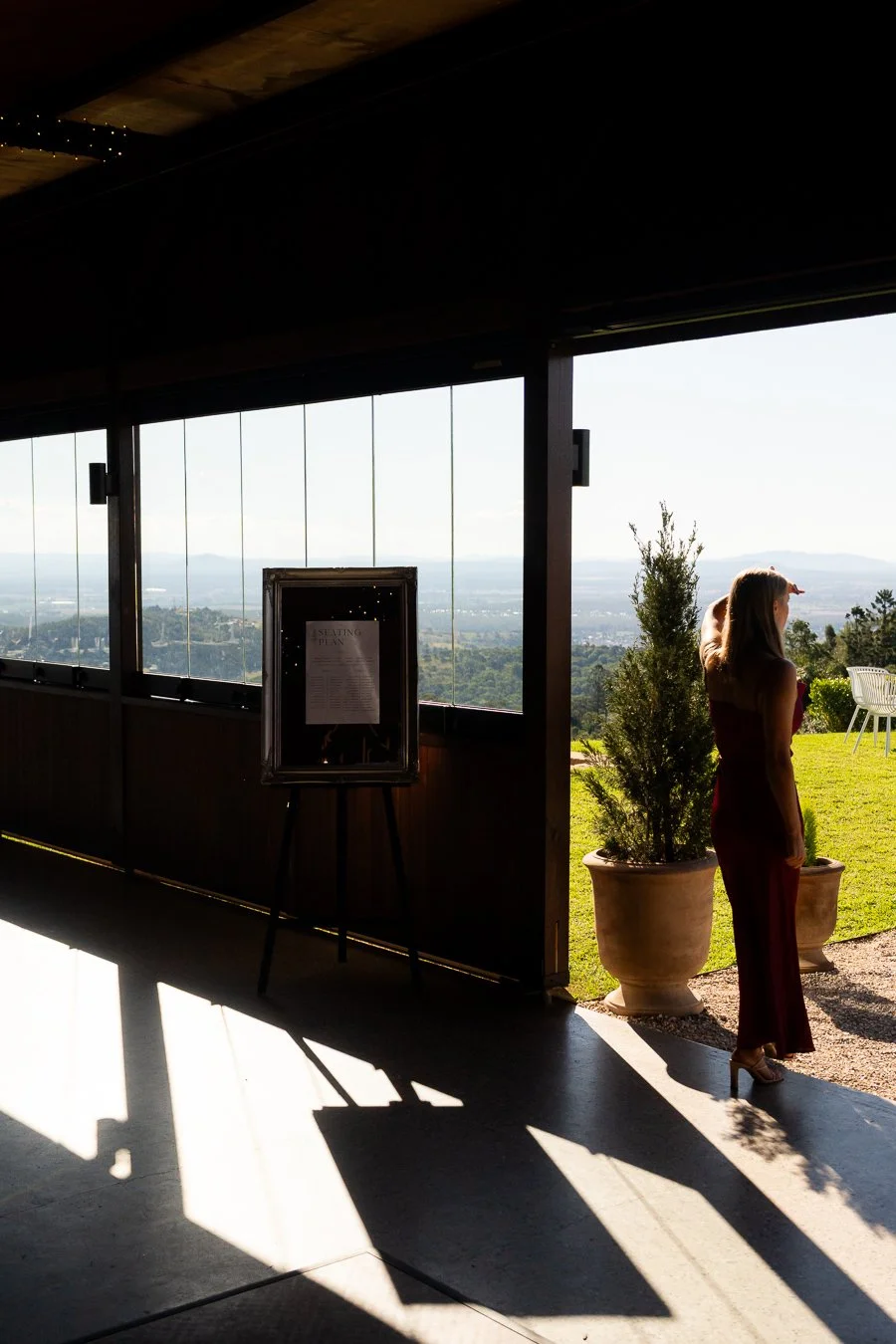 inside reception room