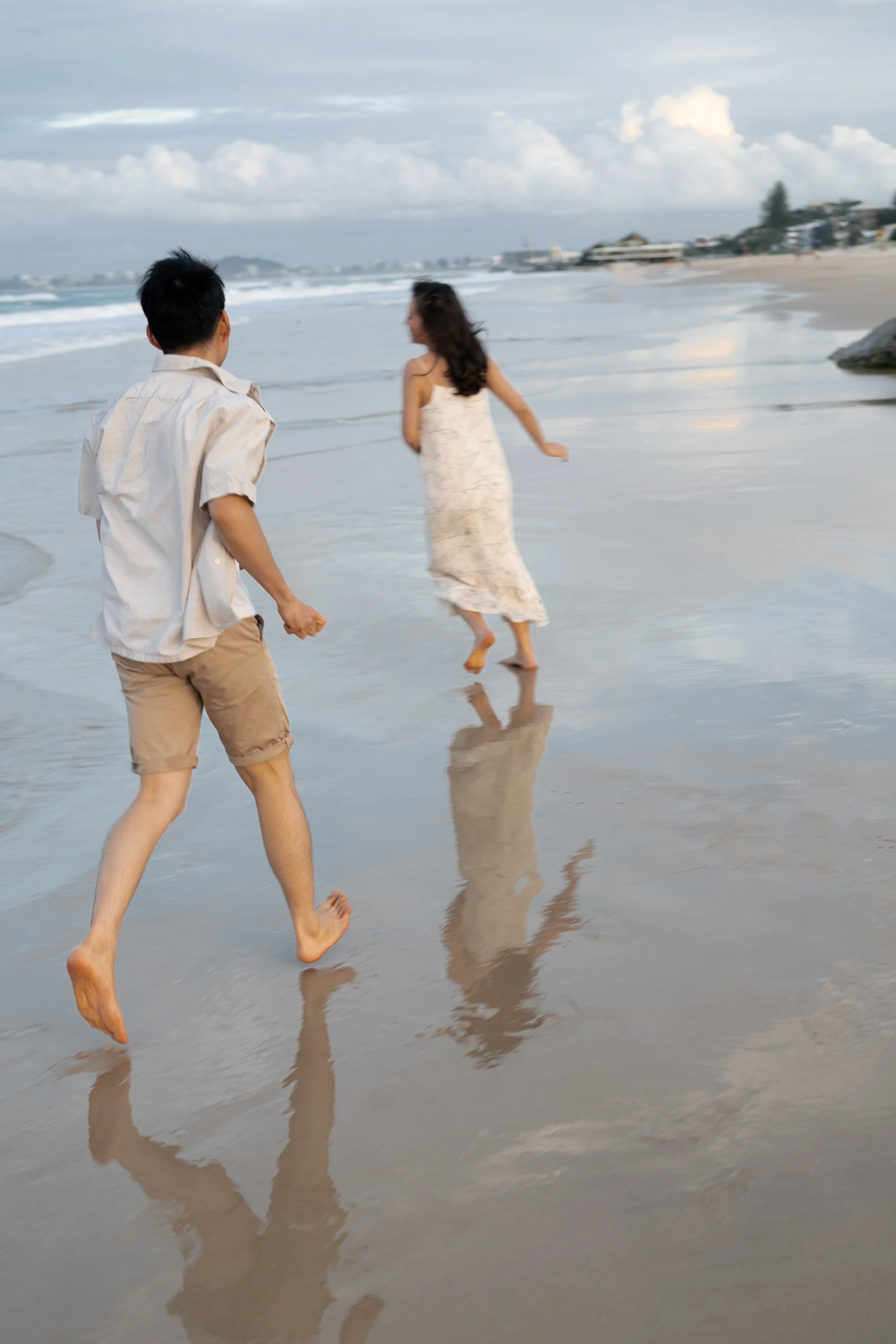 Paul chasing Krystel
