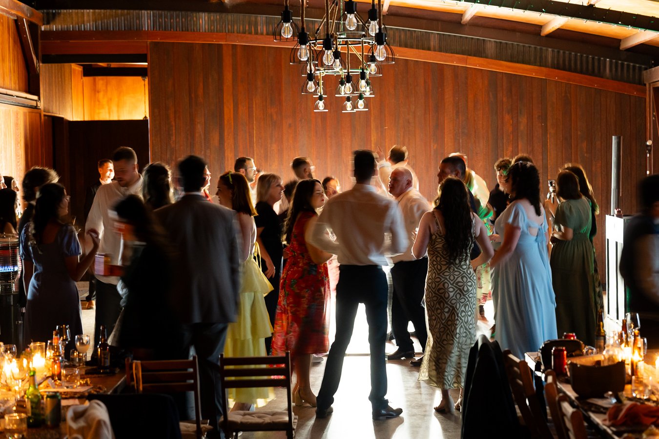 all guests in dance floor