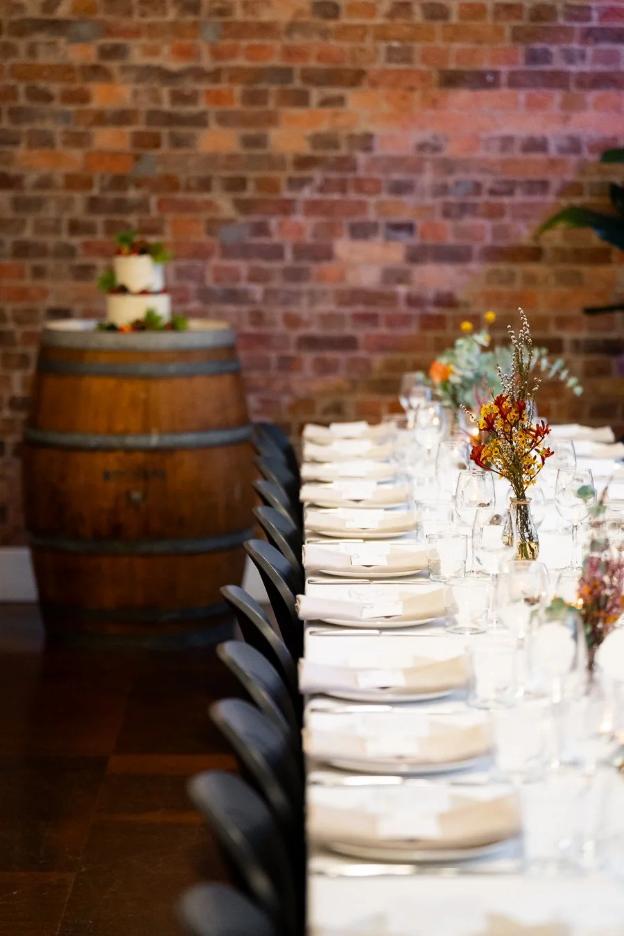 table setting in transcontinental hotel