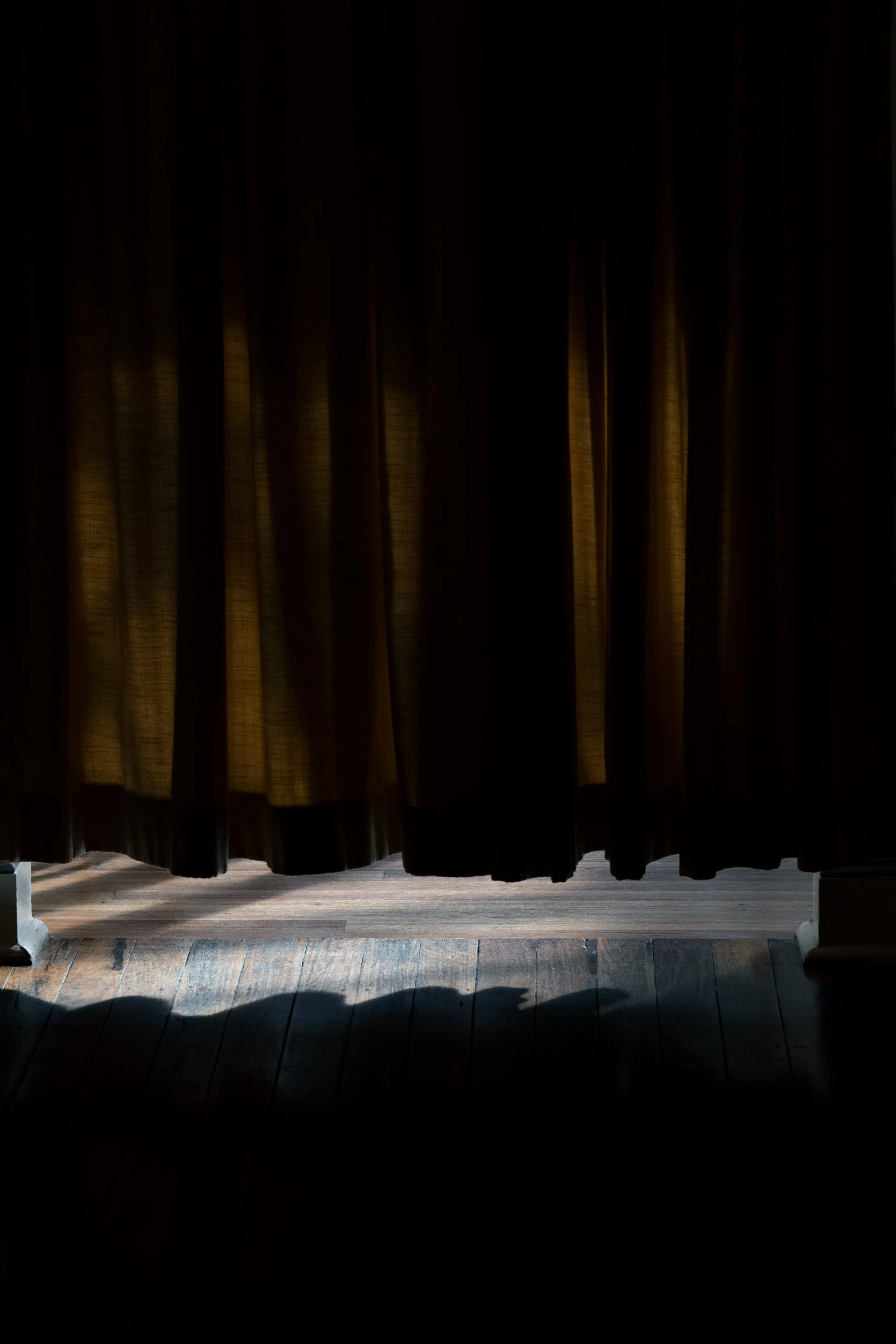 curtain and lights
