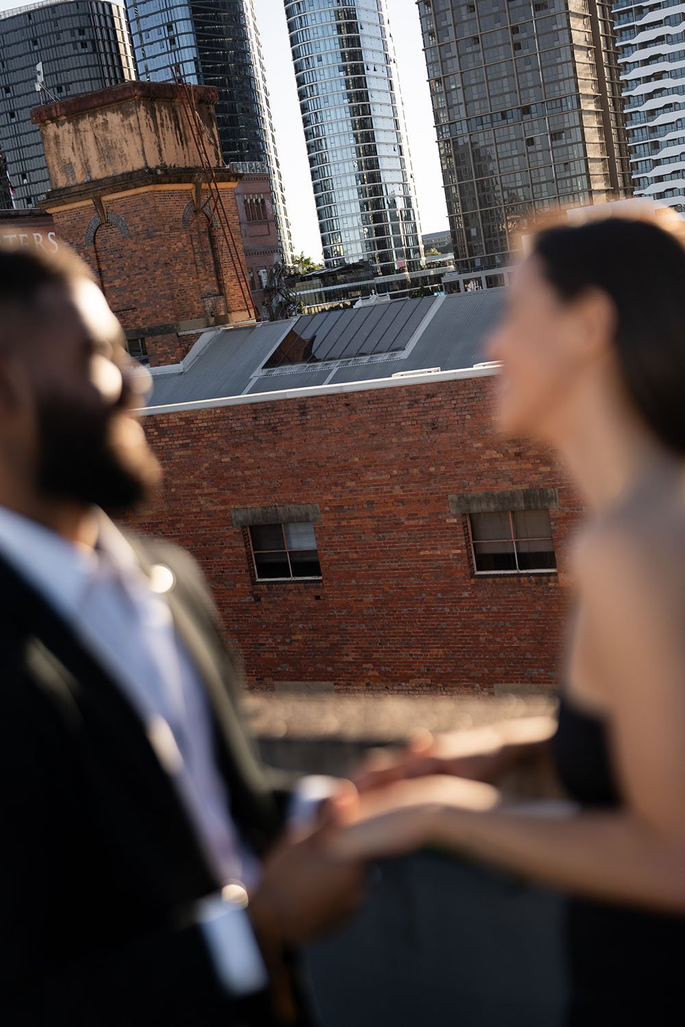Brisbane building at background