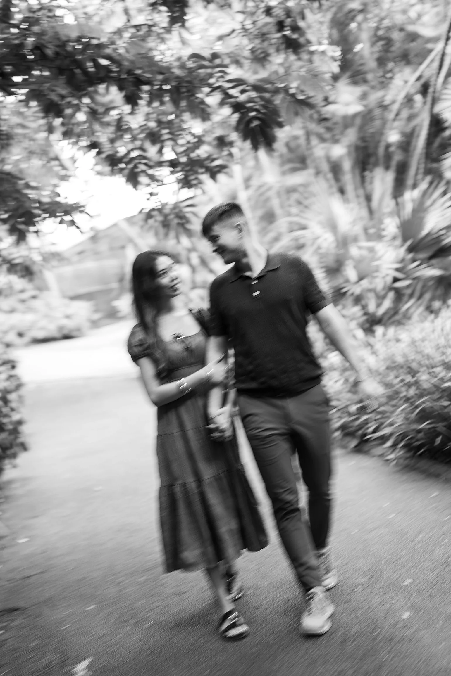 Ruby wrapped her arms around Kyle’s, and they walked together, smiling at each other as they gazed into one another’s eyes.