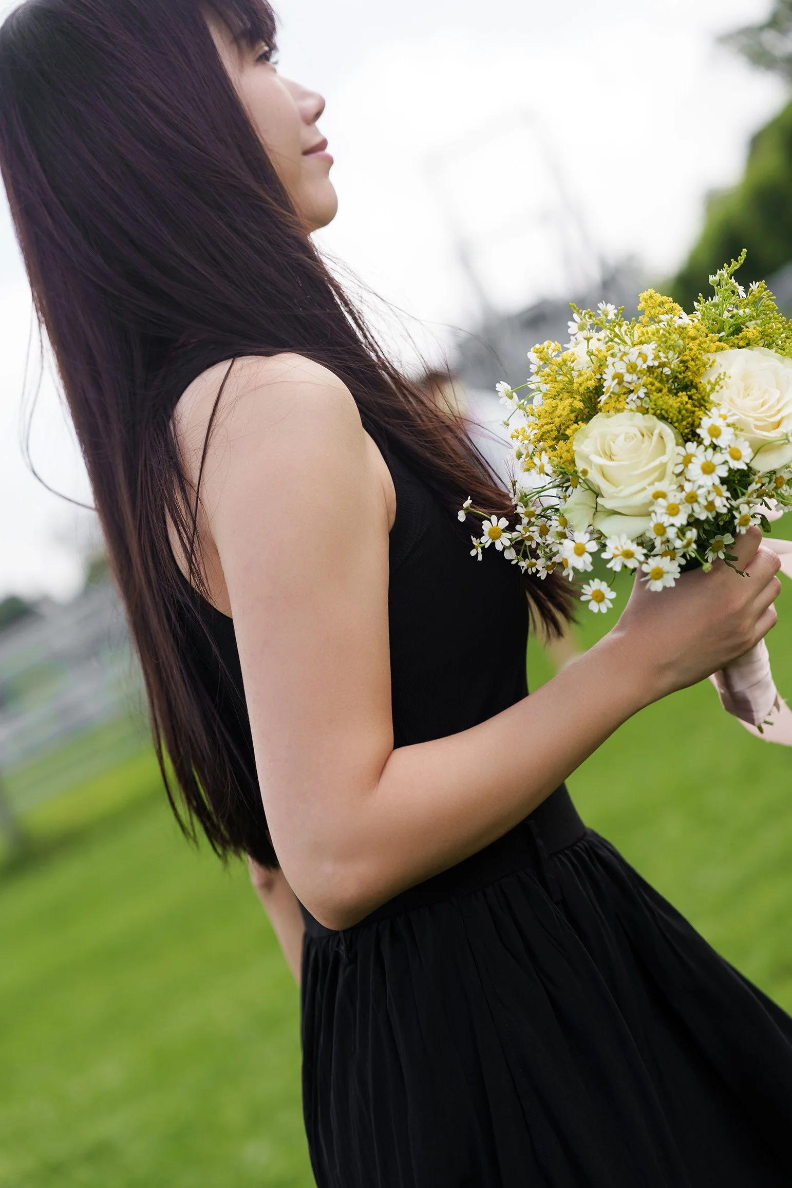 Rennin with flower