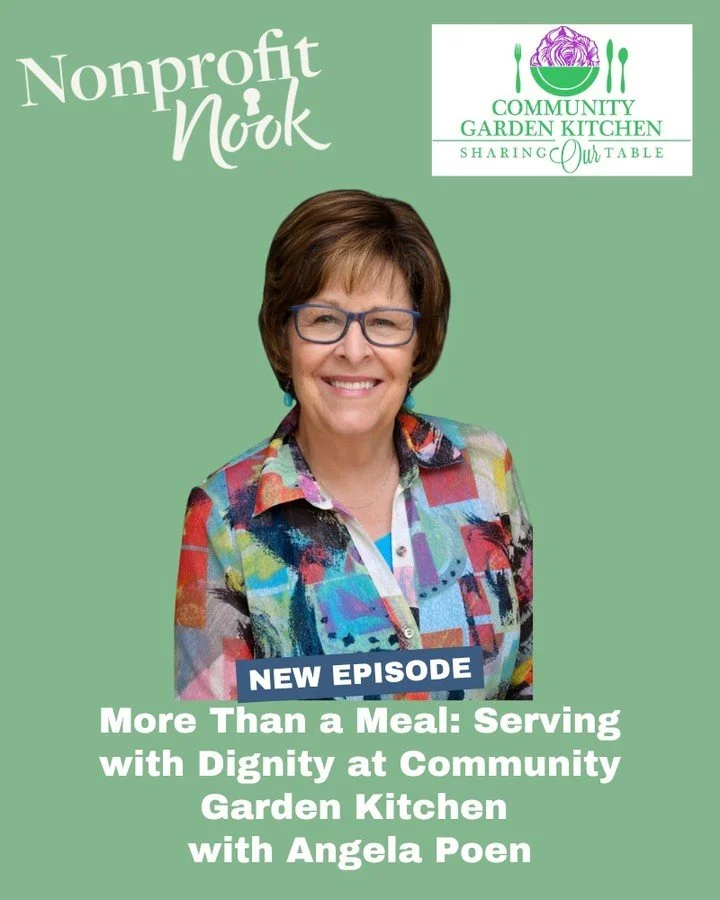 &ldquo;More Than a Meal&rdquo; isn&rsquo;t just a cute title. It&rsquo;s a whole philosophy. 🍽✨

In this new episode of Nonprofit Nook, we&rsquo;re pulling back the curtain on Community Garden Kitchen &mdash; a pay-what-you-can restaurant that refus