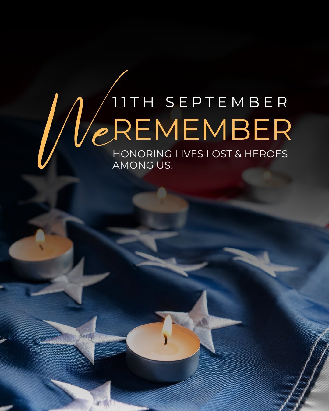 September 11th always feels heavy to me.  Such a horrible day in our history and shows you how evil people can be.  It also shows you how people can show up when help is needed. 

As I'm sure everyone does, I remember vividly where I was on this day.