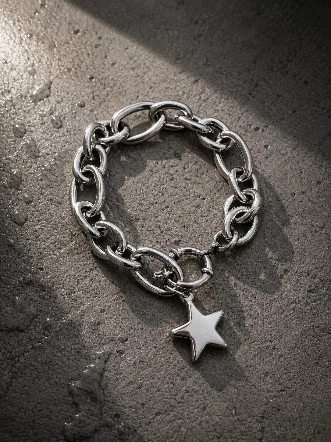 Silver Star Bracelet