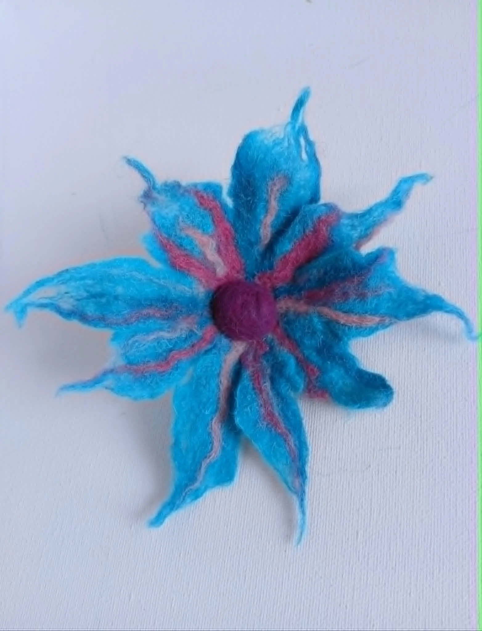 Turquoise Flower Brooch