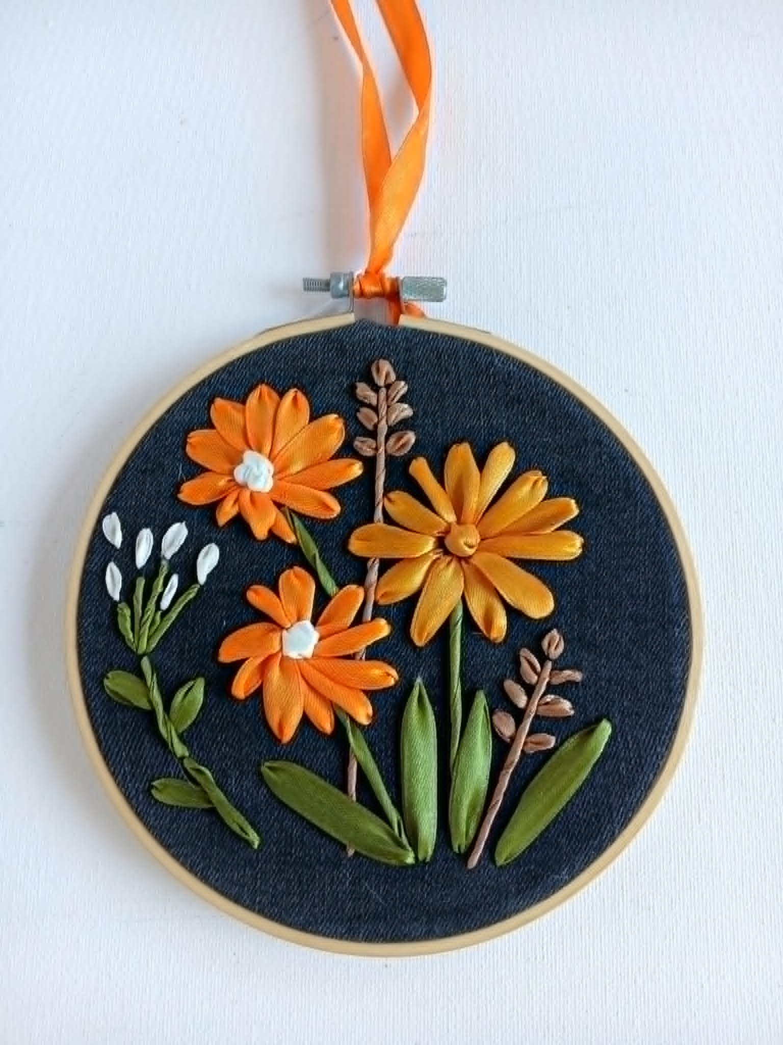 Orange Floral