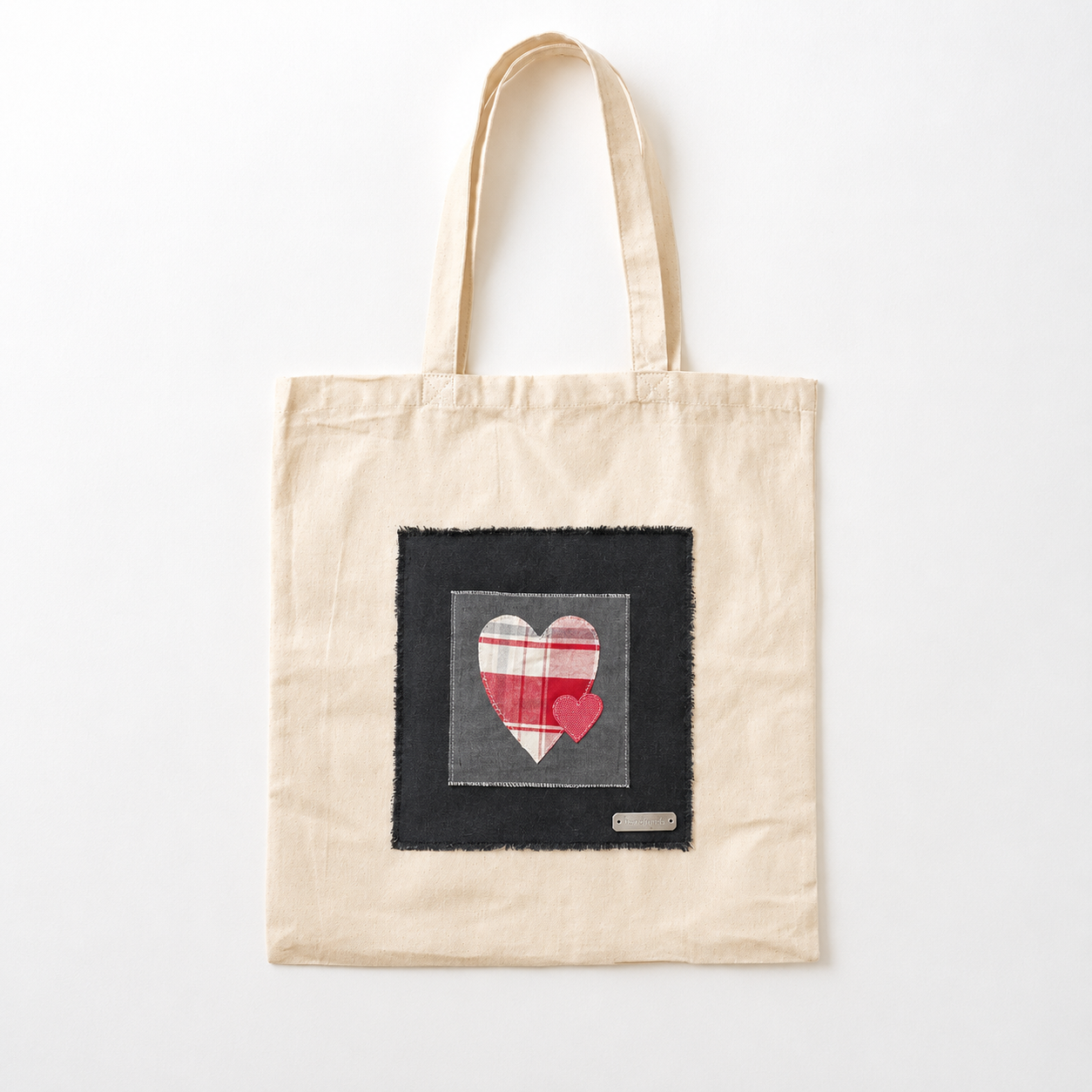 Cream & Black Eco Tote