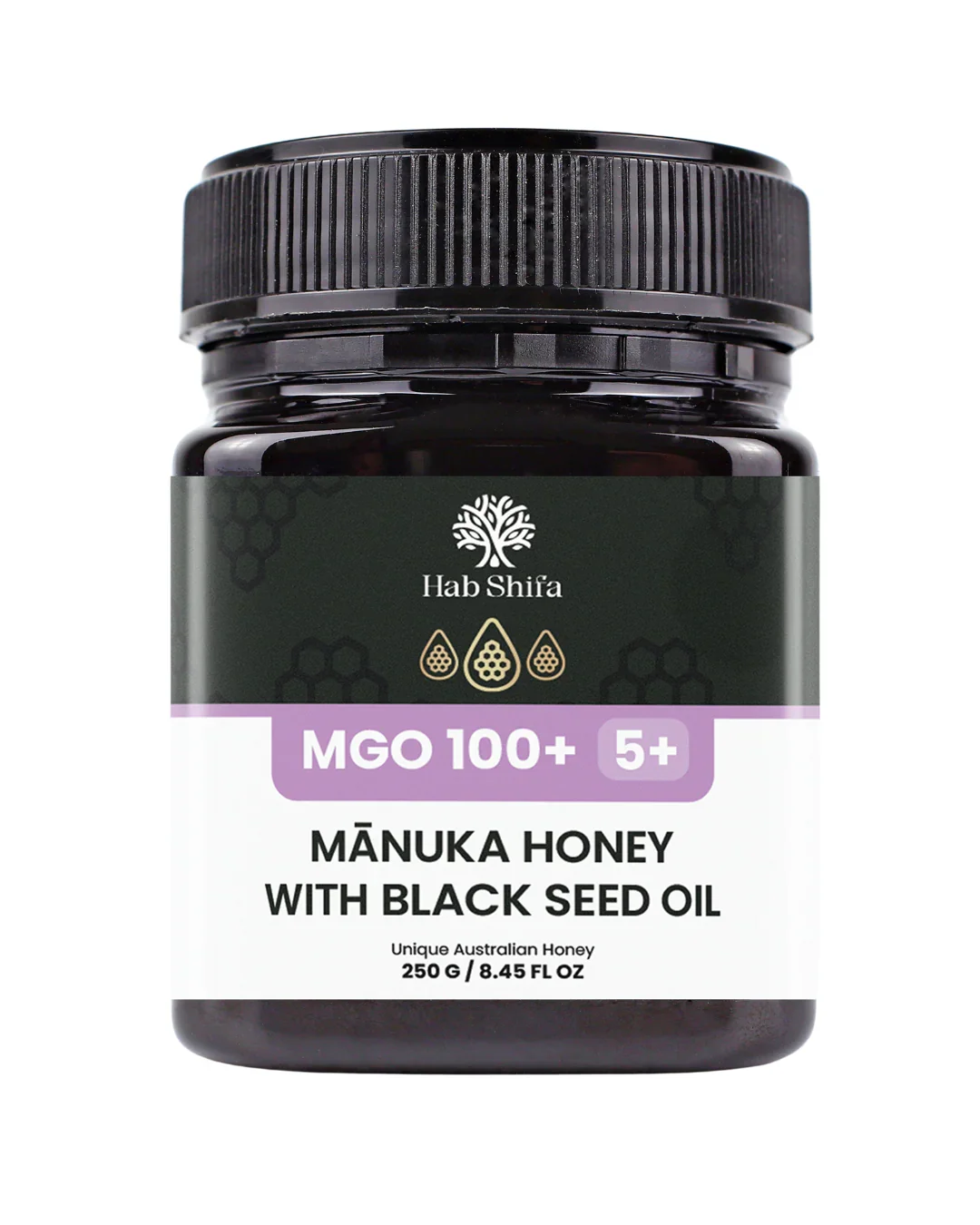 Manuka Honey MGO100+ with Black Seed Oil