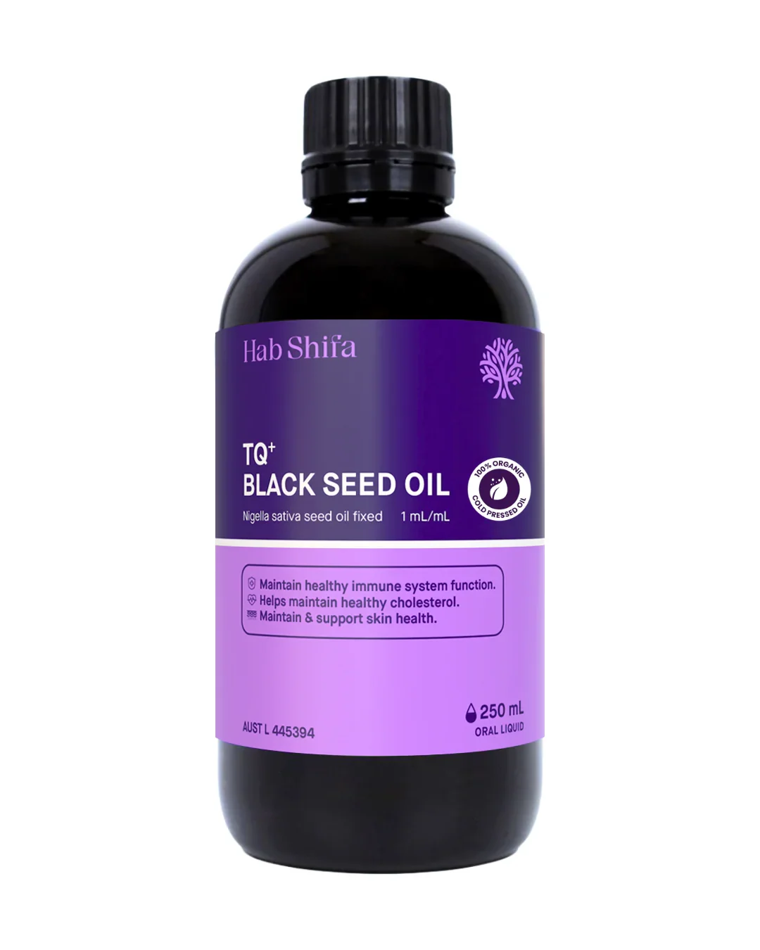 TQ+ Organic Black Seed Oil - 250ml