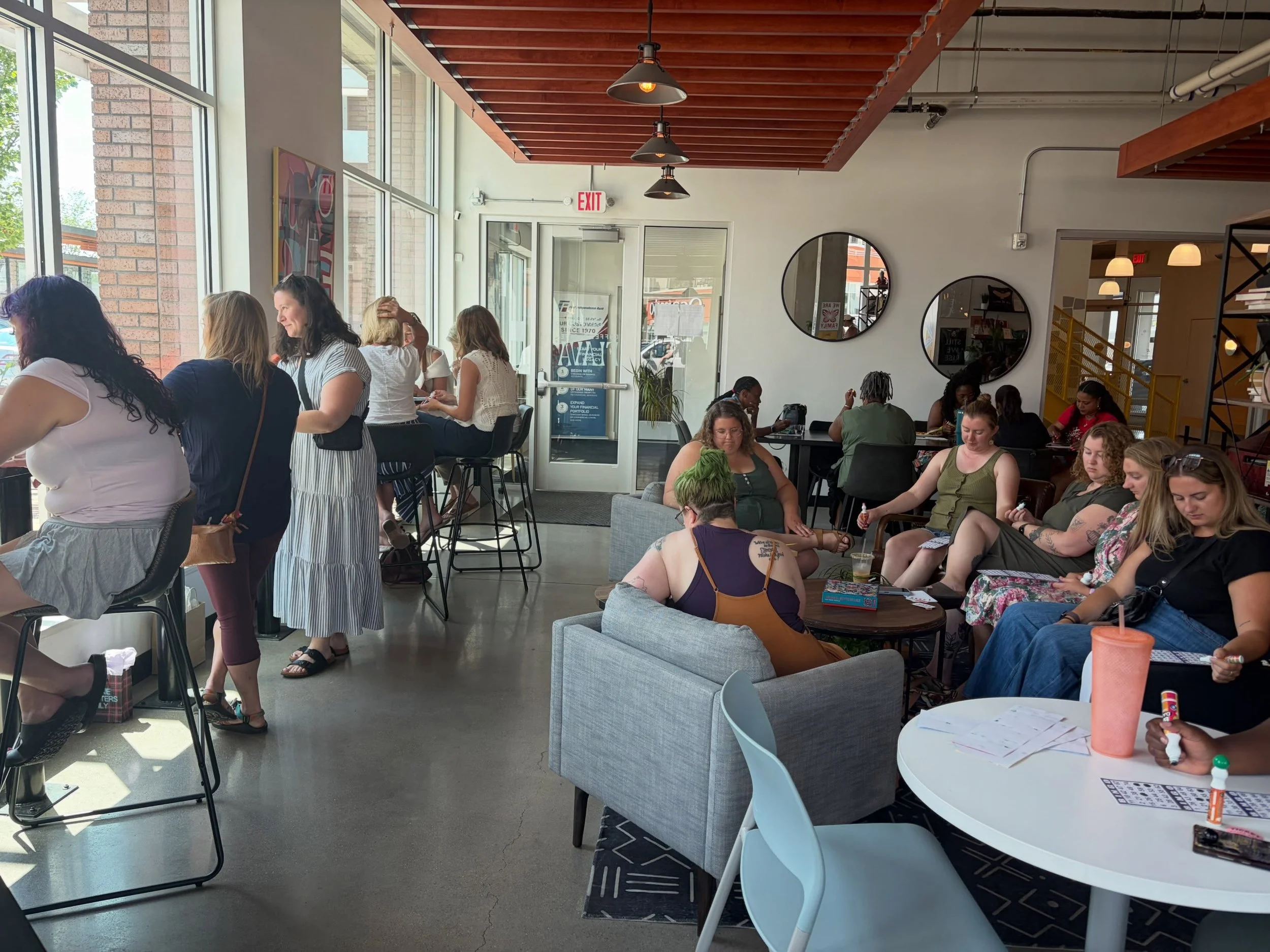 Plant Bingo @flavacafemn was everything! What a great way to spend the afternoon with some good sips, food, convo and plants! Remember at our Plant Bingo EVERYONE GETS A PLANT! 

Next Plant Bingo 
Saturday August 8th
@theblackmarketmpls 
767 Eustis S