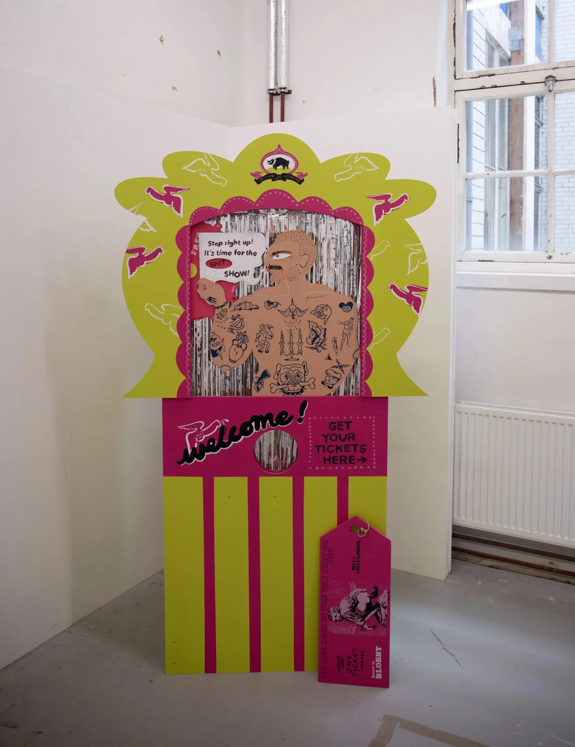 ticket box / glory hole, 2026
