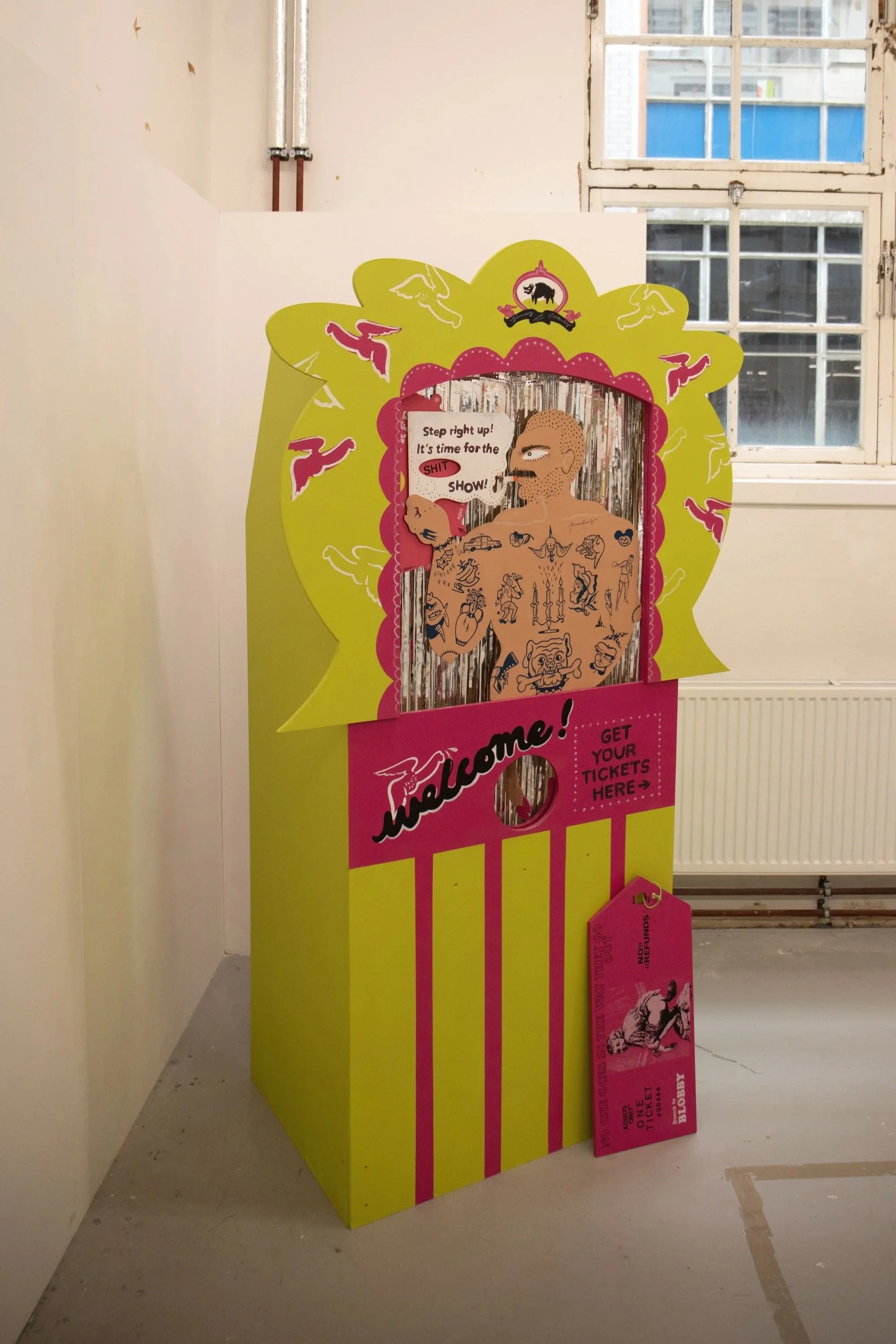 ticket box / glory hole, 2026