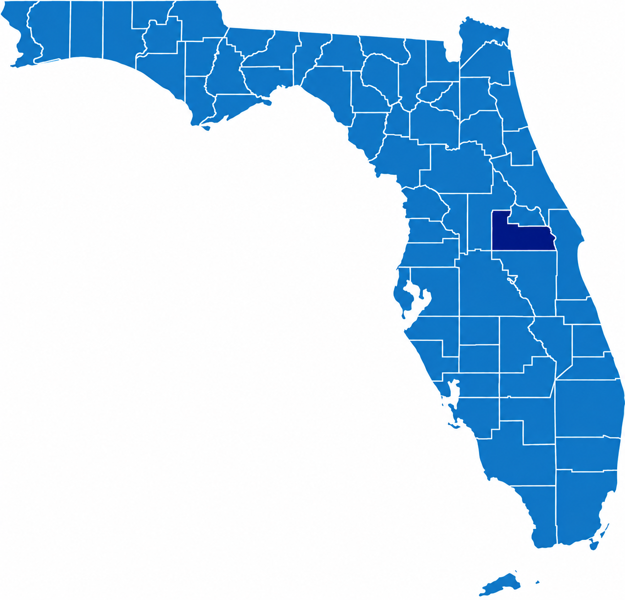 Map of Florida