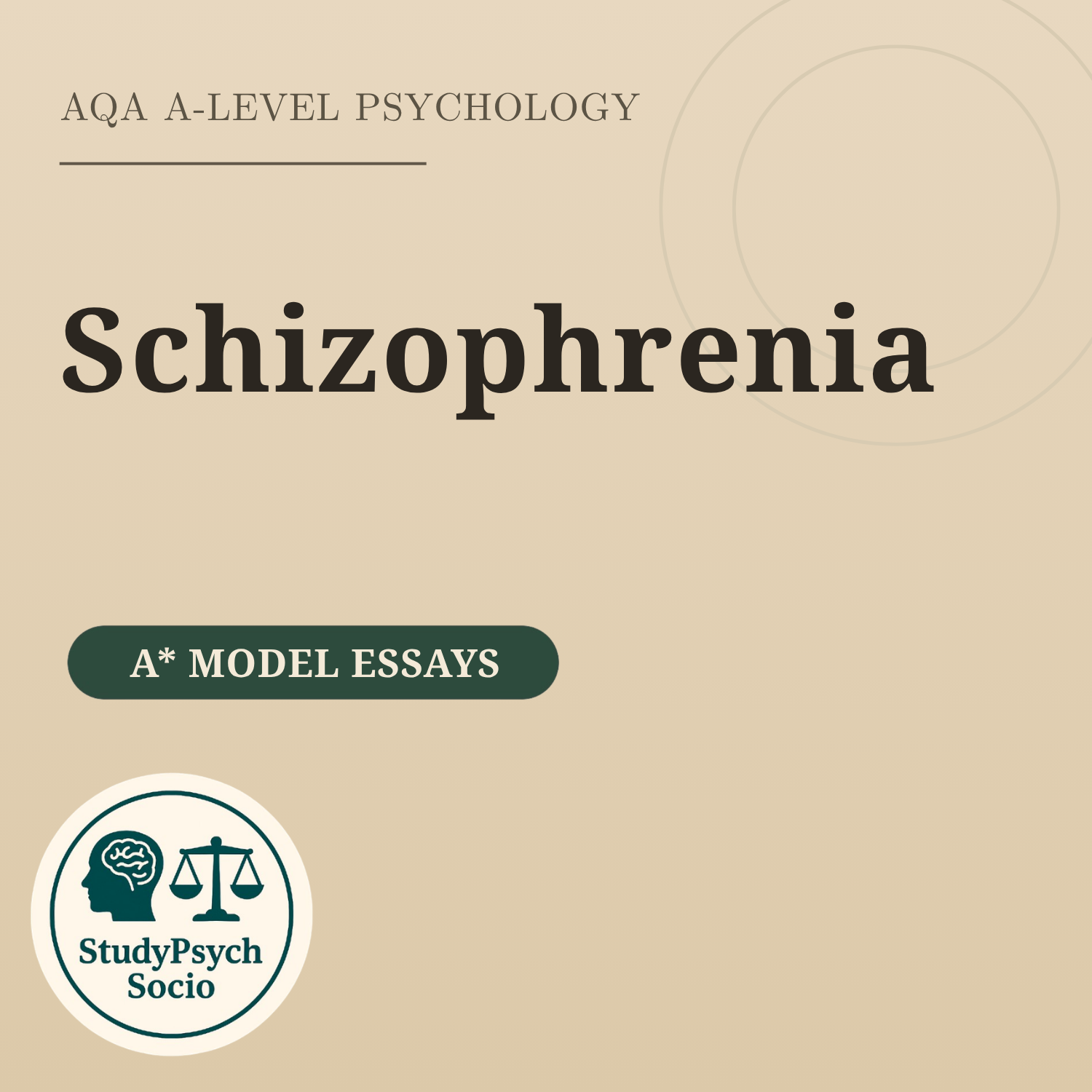 Schizophrenia A* Model Essays