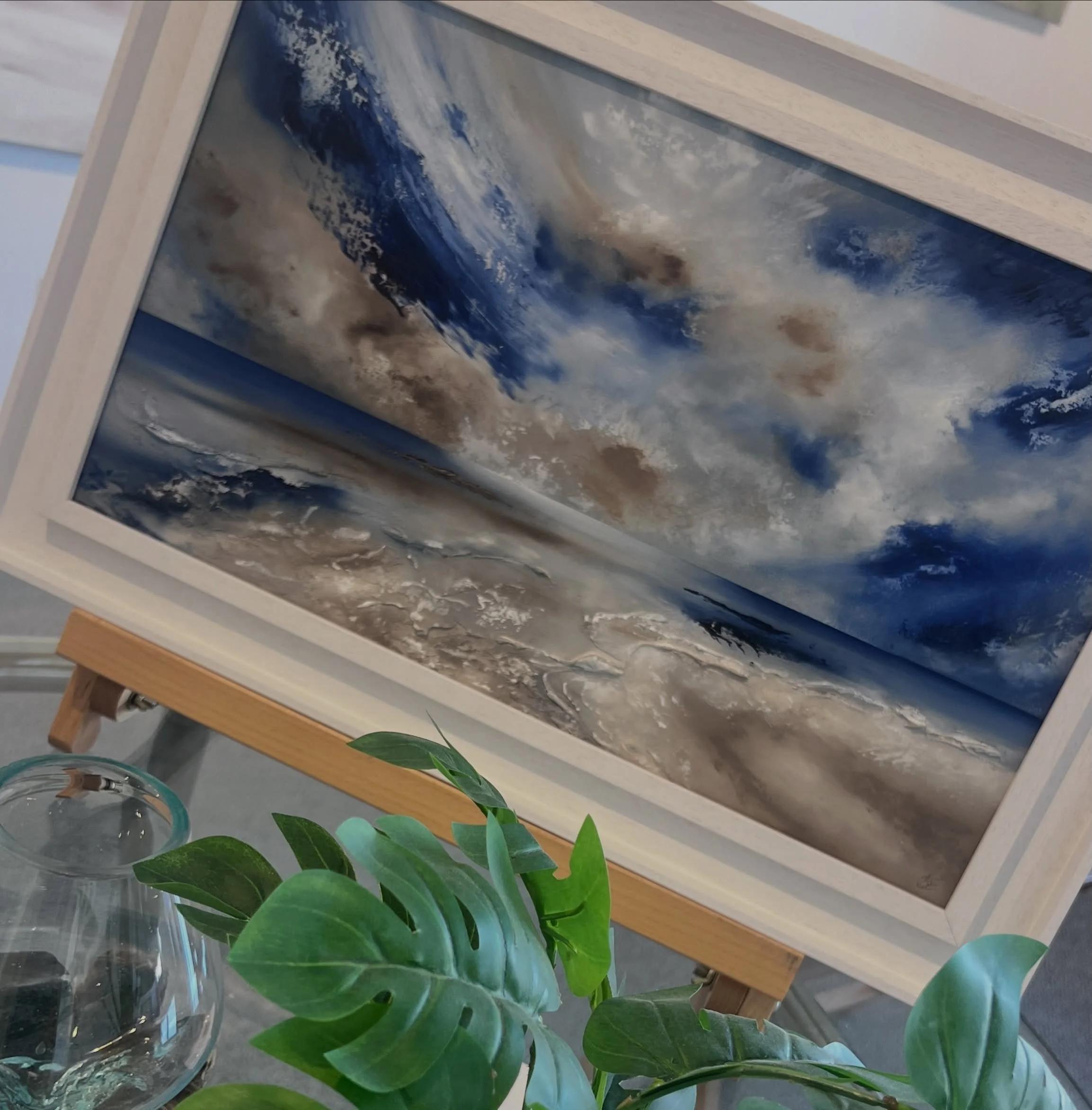 A little moment that made me smile today... 

I popped into @atelier.art.gallery this morning and was delighted to find &ldquo;Towards Avalon&rdquo; beautifully displayed on the feature glass table in the heart of the upper gallery.

Seeing my work o