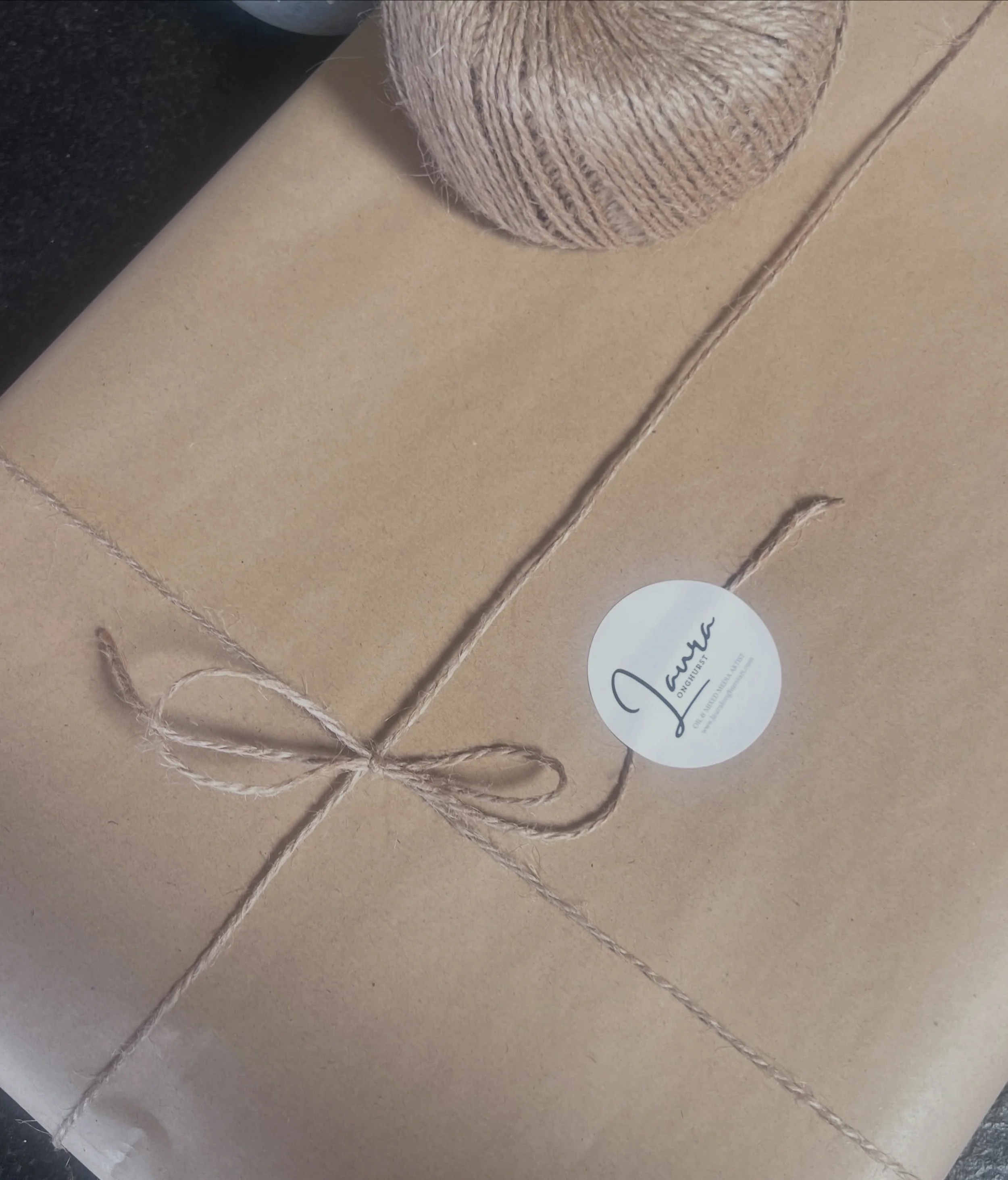 A small parcel full of magic&hellip; ✨

The  little painting Secret Garden is off to its new home today.

There&rsquo;s something rather lovely about wrapping up a painting and sending it off into the world &mdash; knowing it&rsquo;s about to become 