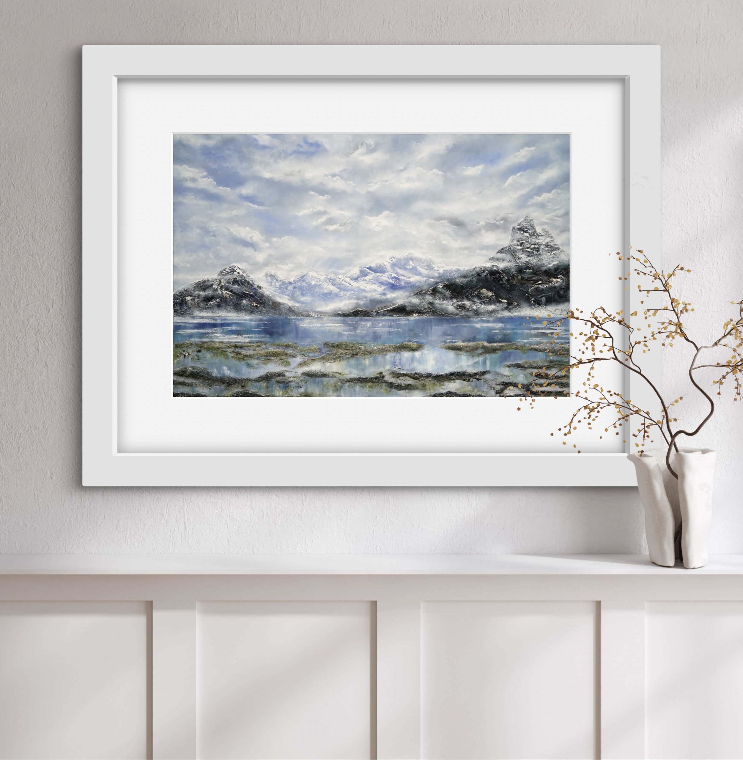 The edge of the world | Print