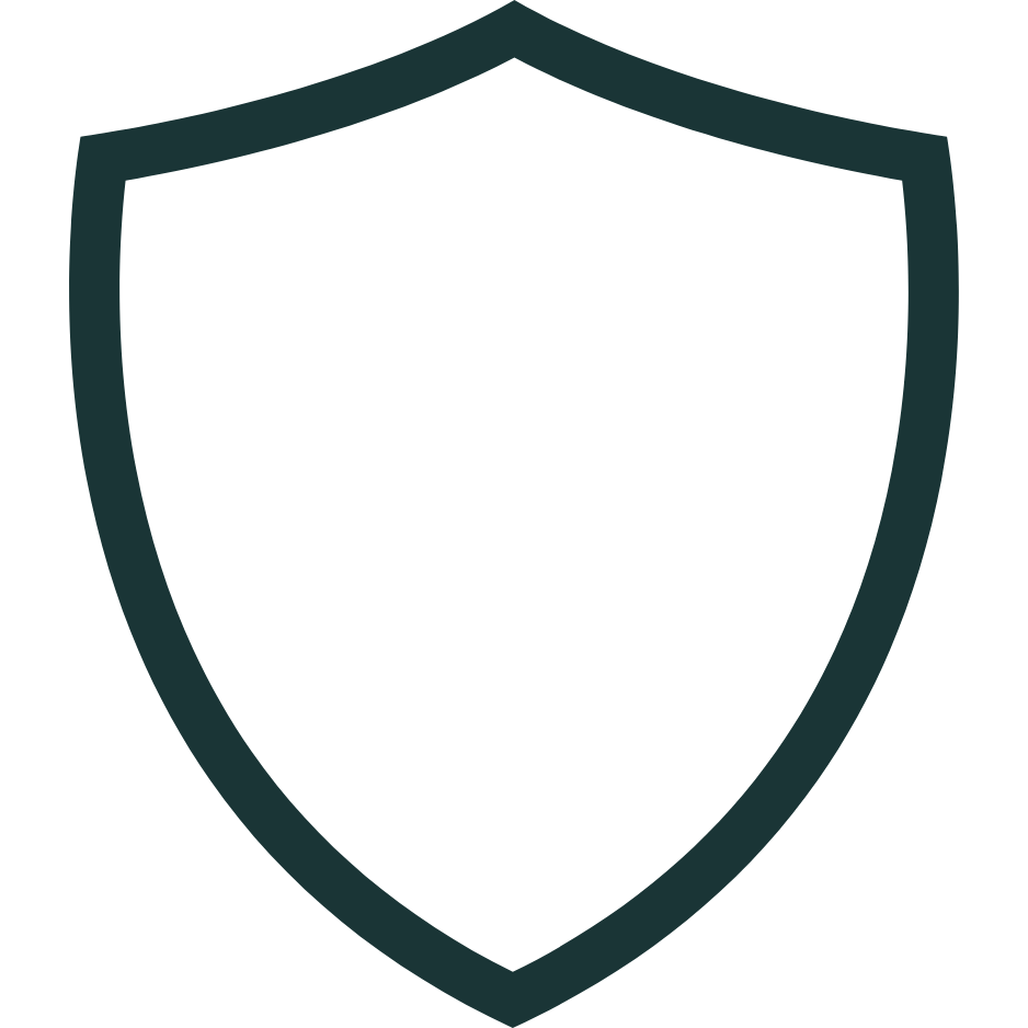 Shield icon representing trauma and PTSD therapy including EMDR offered by Austen LaBarge LCSW through virtual telehealth therapy in New York
