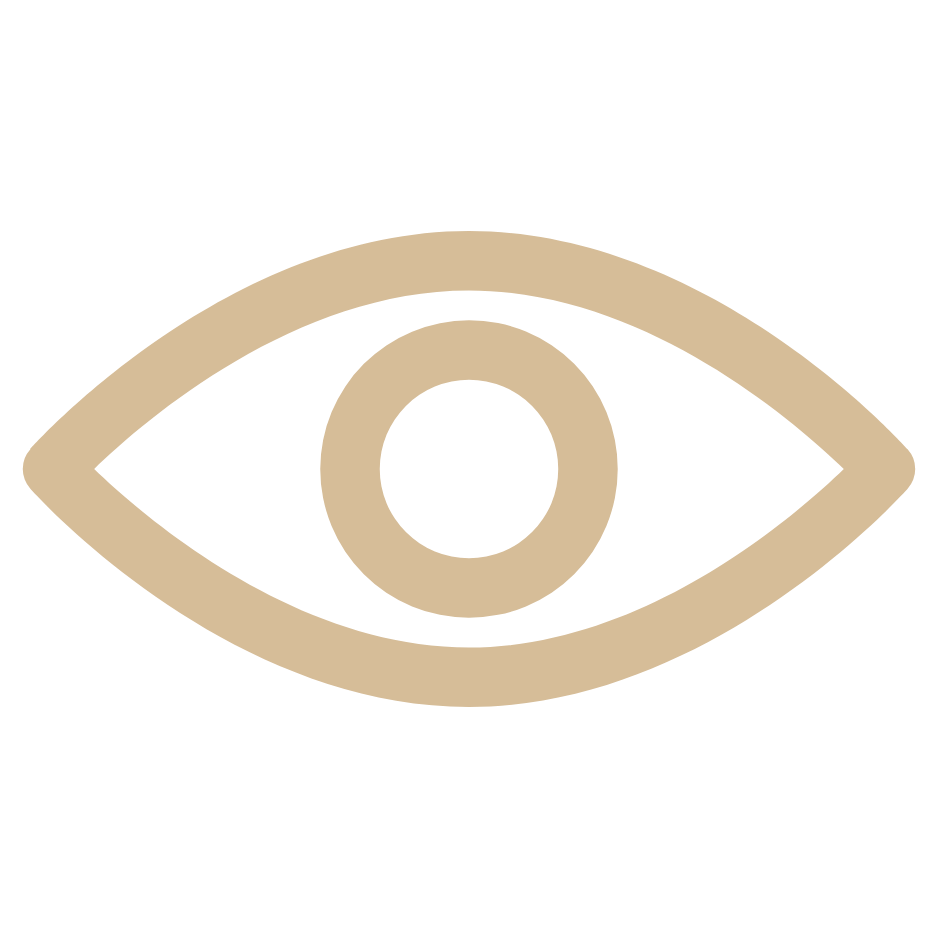 Eye icon representing Eye Movement Desensitization and Reprocessing therapy, an evidence-based trauma treatment offered by Austen LaBarge LCSW through virtual telehealth therapy in New York