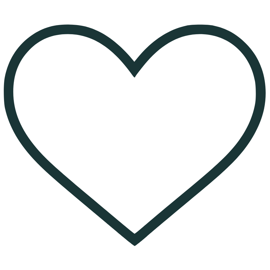 Heart icon representing couples and family therapy offered by Austen LaBarge LCSW through virtual telehealth therapy in New York