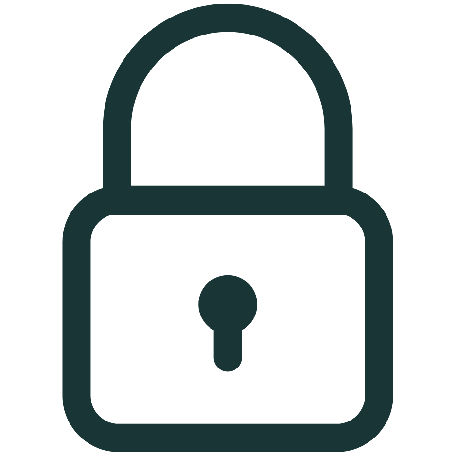 Lock icon representing therapy for compulsive sexual behaviors and difficult-to-manage sexual urges offered by Austen LaBarge LCSW through virtual telehealth therapy in New York
