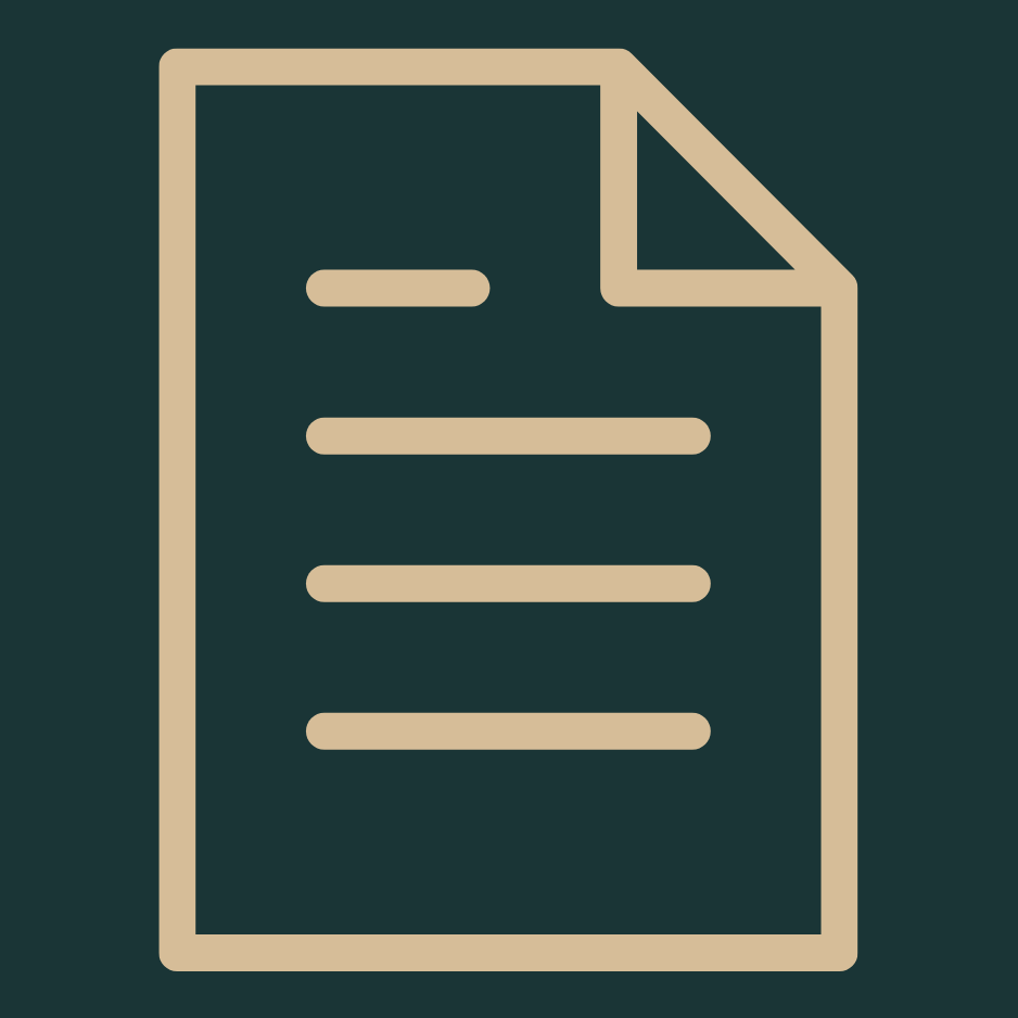Document icon representing the Good Faith Estimate page for Austen LaBarge LCSW virtual telehealth therapy services in New York under the federal No Surprises Act