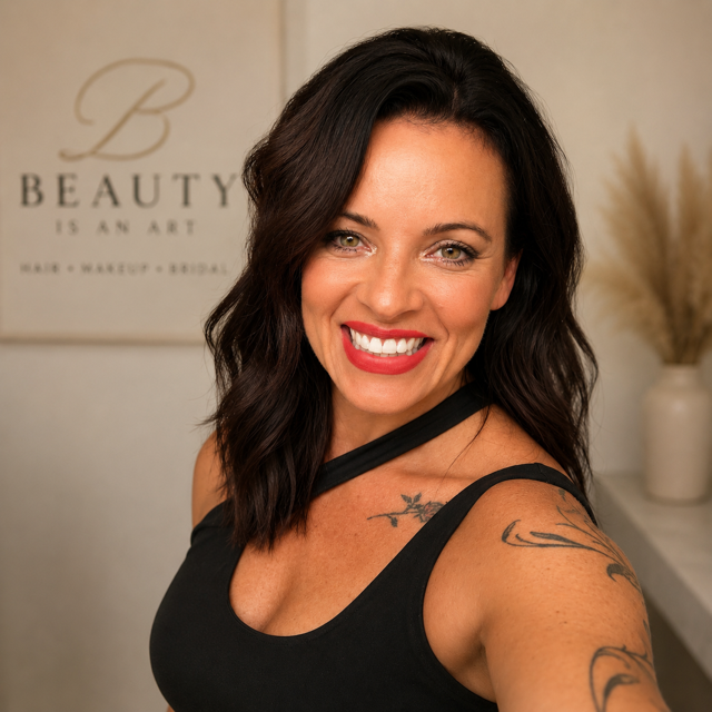 Kristen Palmieri, bridal hair and makeup artist, Chic Artiste, Lakewood Ranch and Sarasota.