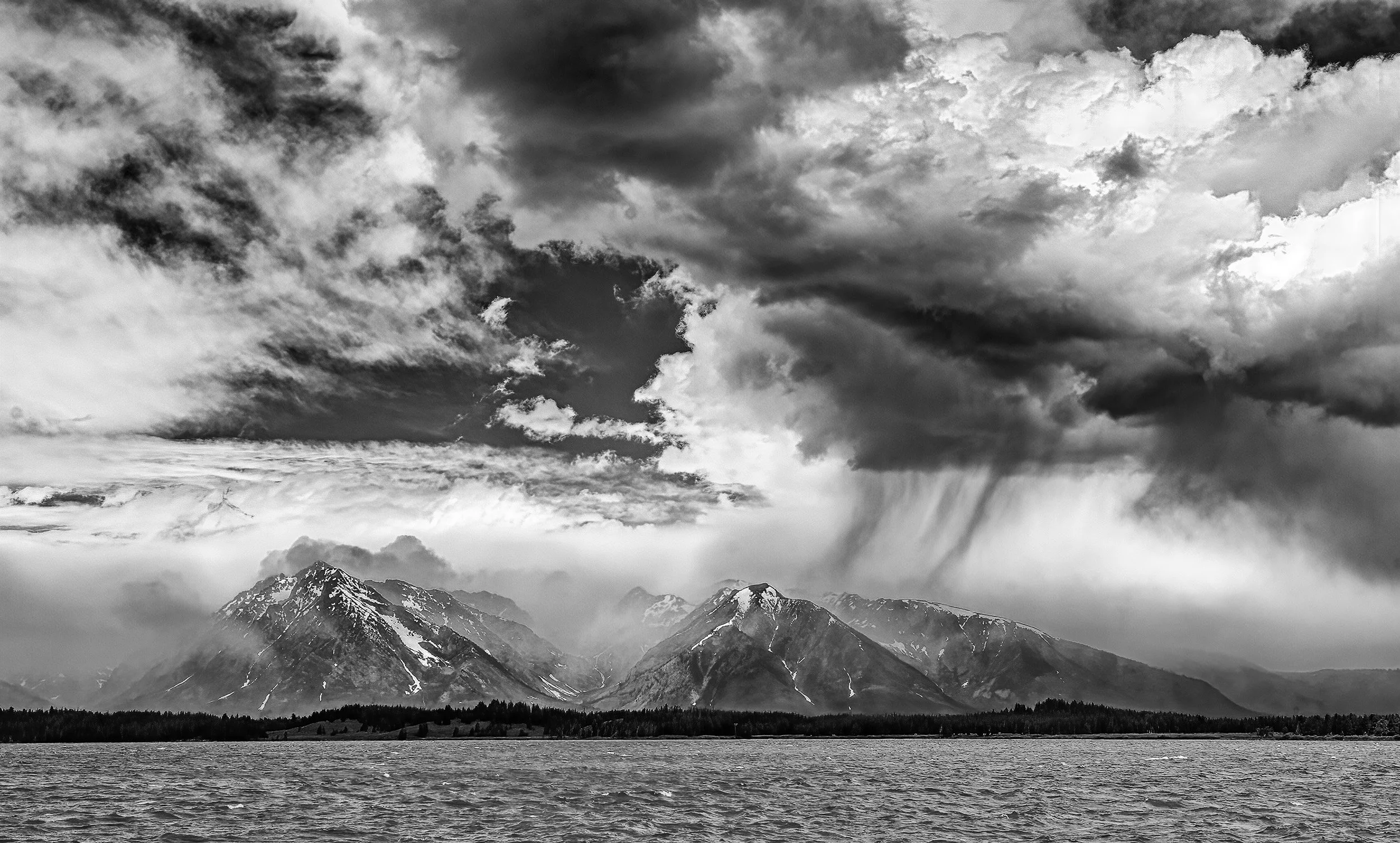 Grand Tetons During Storm, 2006