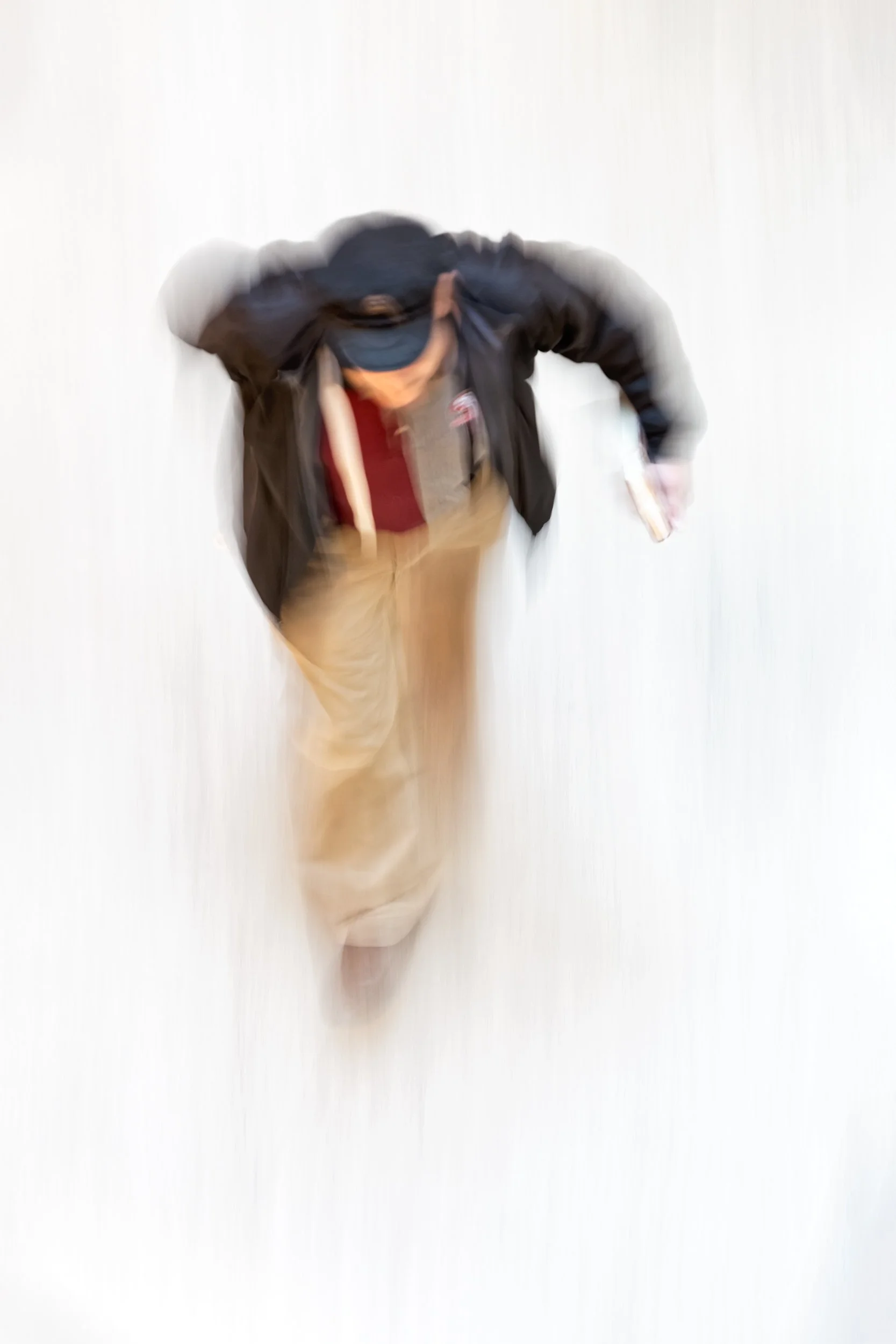 Walking Man with Book In-Hand, 2013
