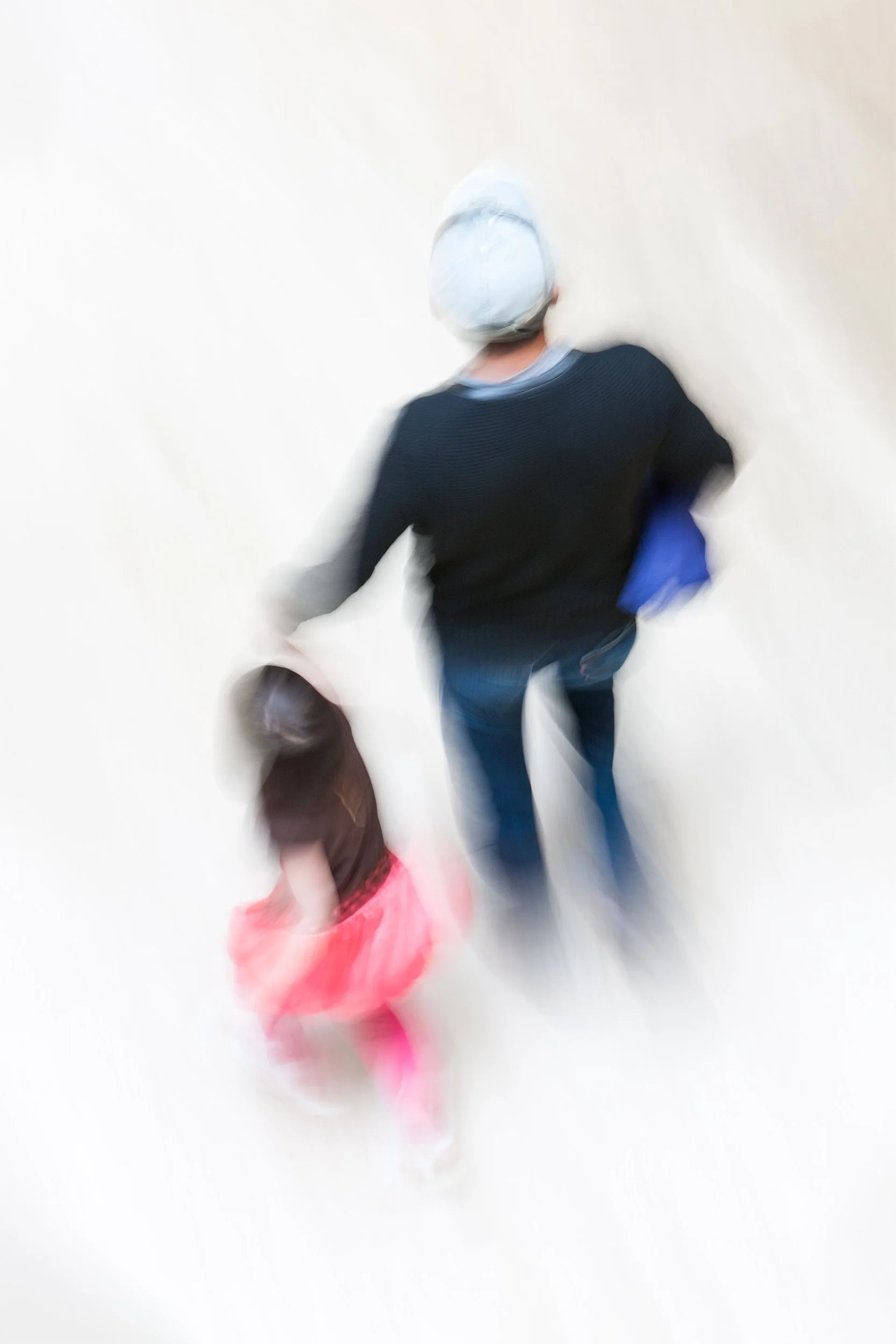 Father & Daughter at the Library, 2013